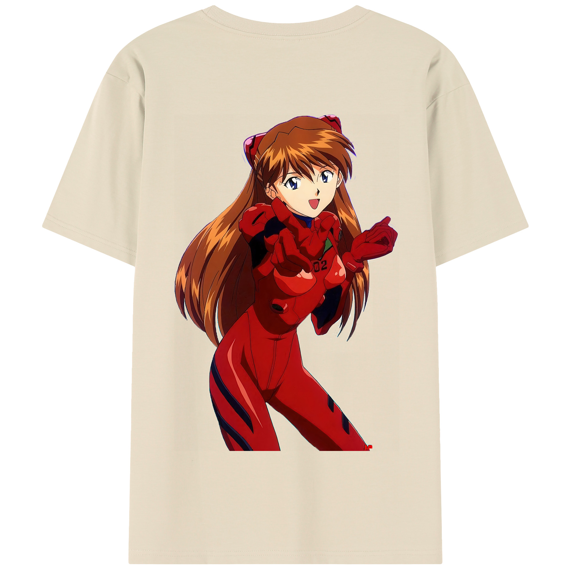（画像用） EVA 新世紀エヴァンゲリオン 綿100％半袖Tシャツ（背面プリント）