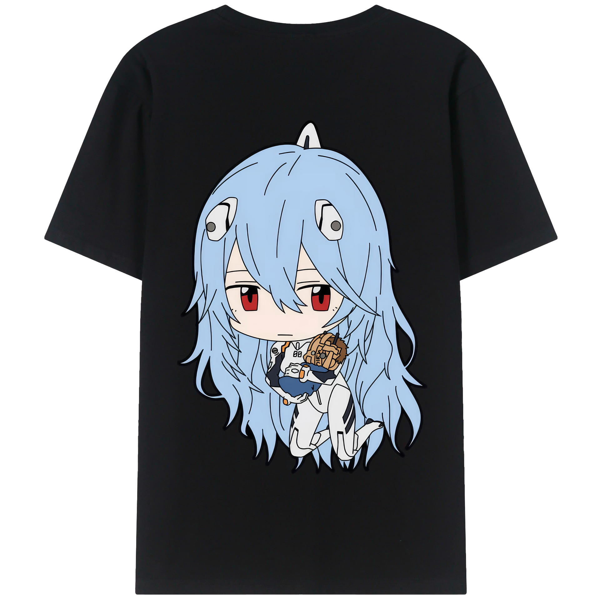（画像用） EVA 新世紀エヴァンゲリオン 綿100％半袖Tシャツ（背面プリント）