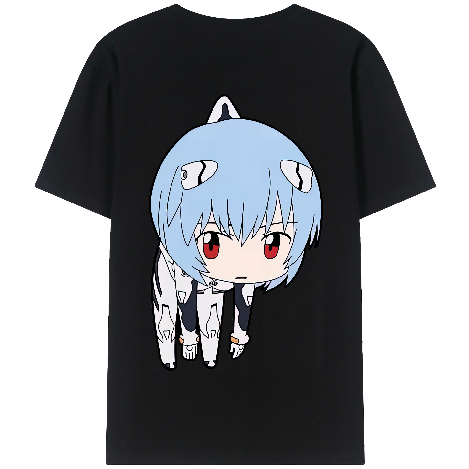 （画像用） EVA 新世紀エヴァンゲリオン 綿100％半袖Tシャツ（背面プリント）