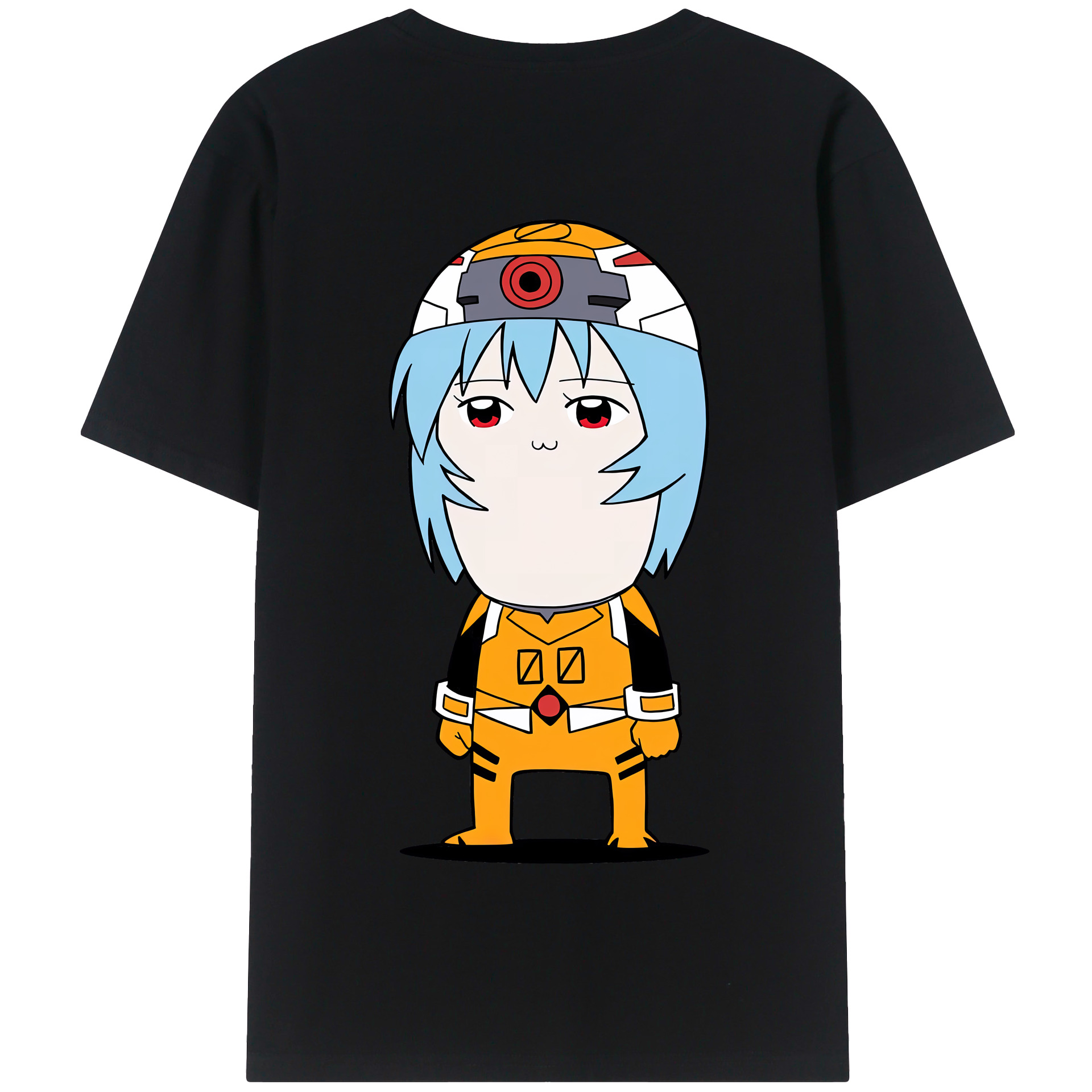 （画像用） EVA 新世紀エヴァンゲリオン 綿100％半袖Tシャツ（背面プリント）