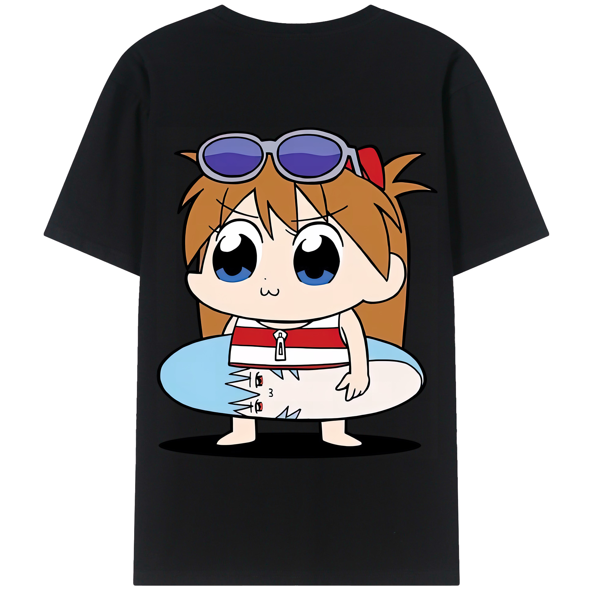 （画像用） EVA 新世紀エヴァンゲリオン 綿100％半袖Tシャツ（背面プリント）