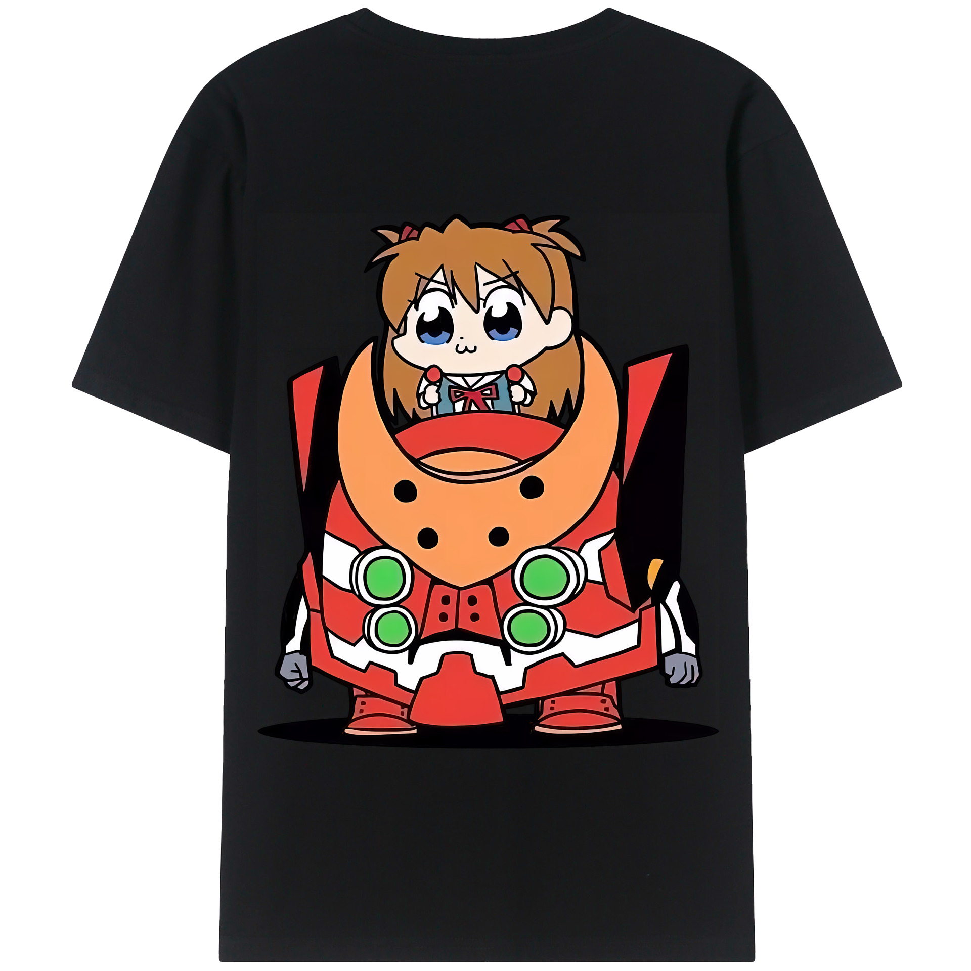 （画像用） EVA 新世紀エヴァンゲリオン 綿100％半袖Tシャツ（背面プリント）