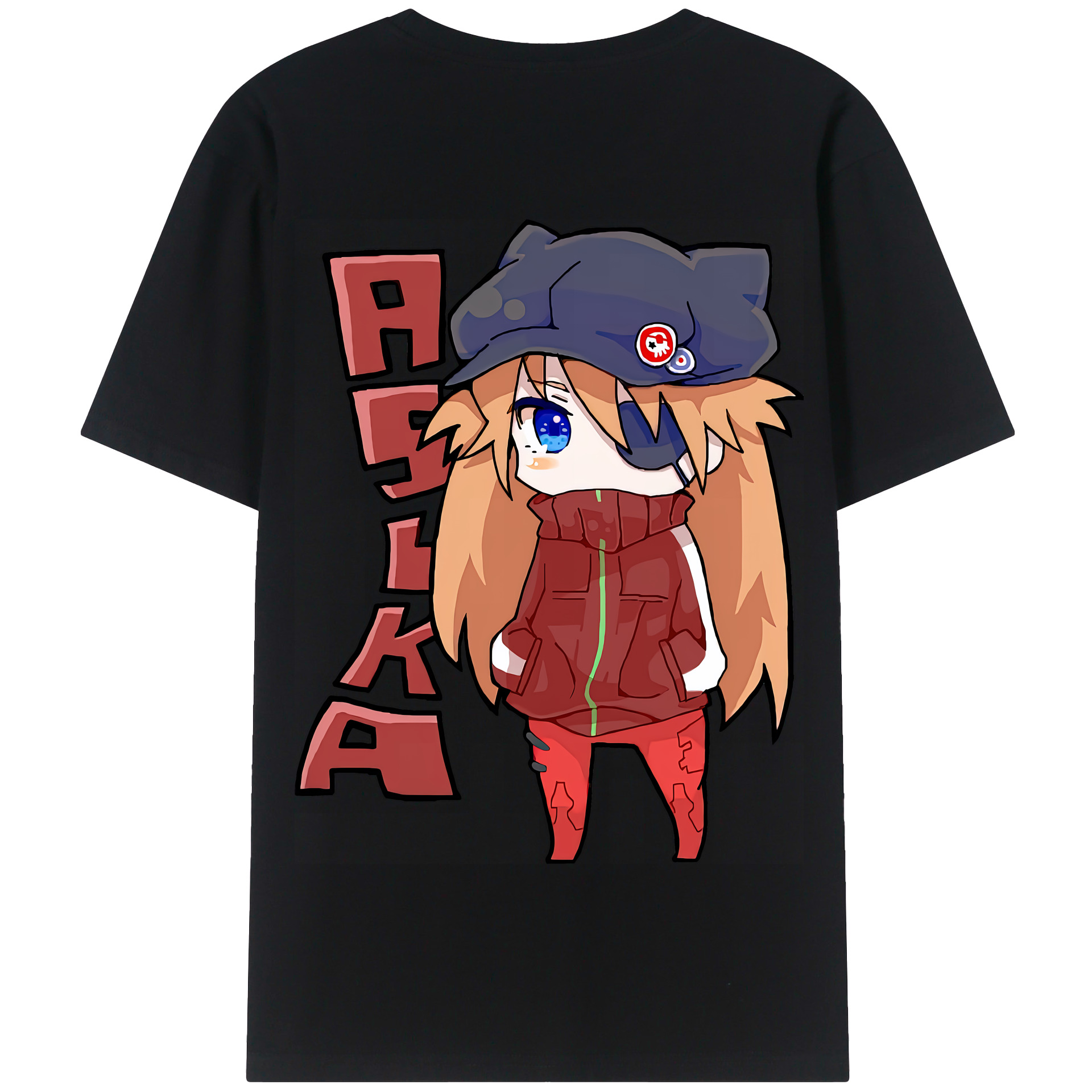 （画像用） EVA 新世紀エヴァンゲリオン 綿100％半袖Tシャツ（背面プリント）