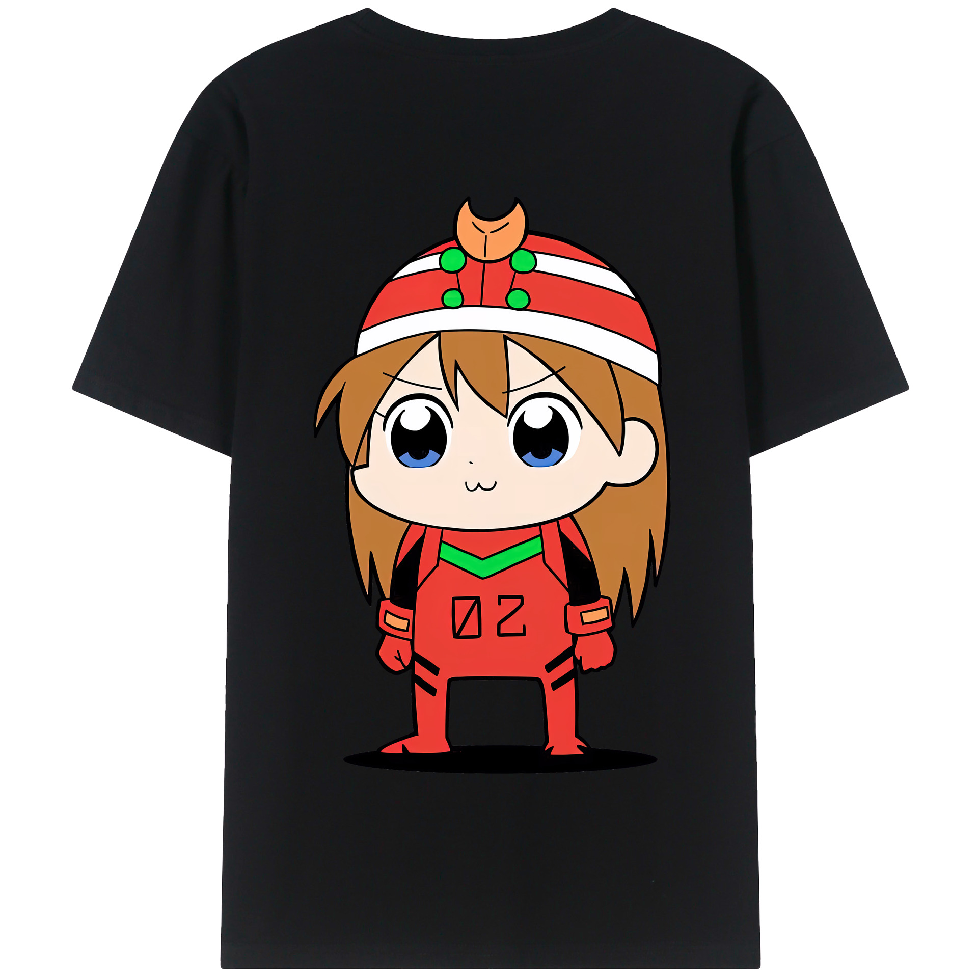 （画像用） EVA 新世紀エヴァンゲリオン 綿100％半袖Tシャツ（背面プリント）