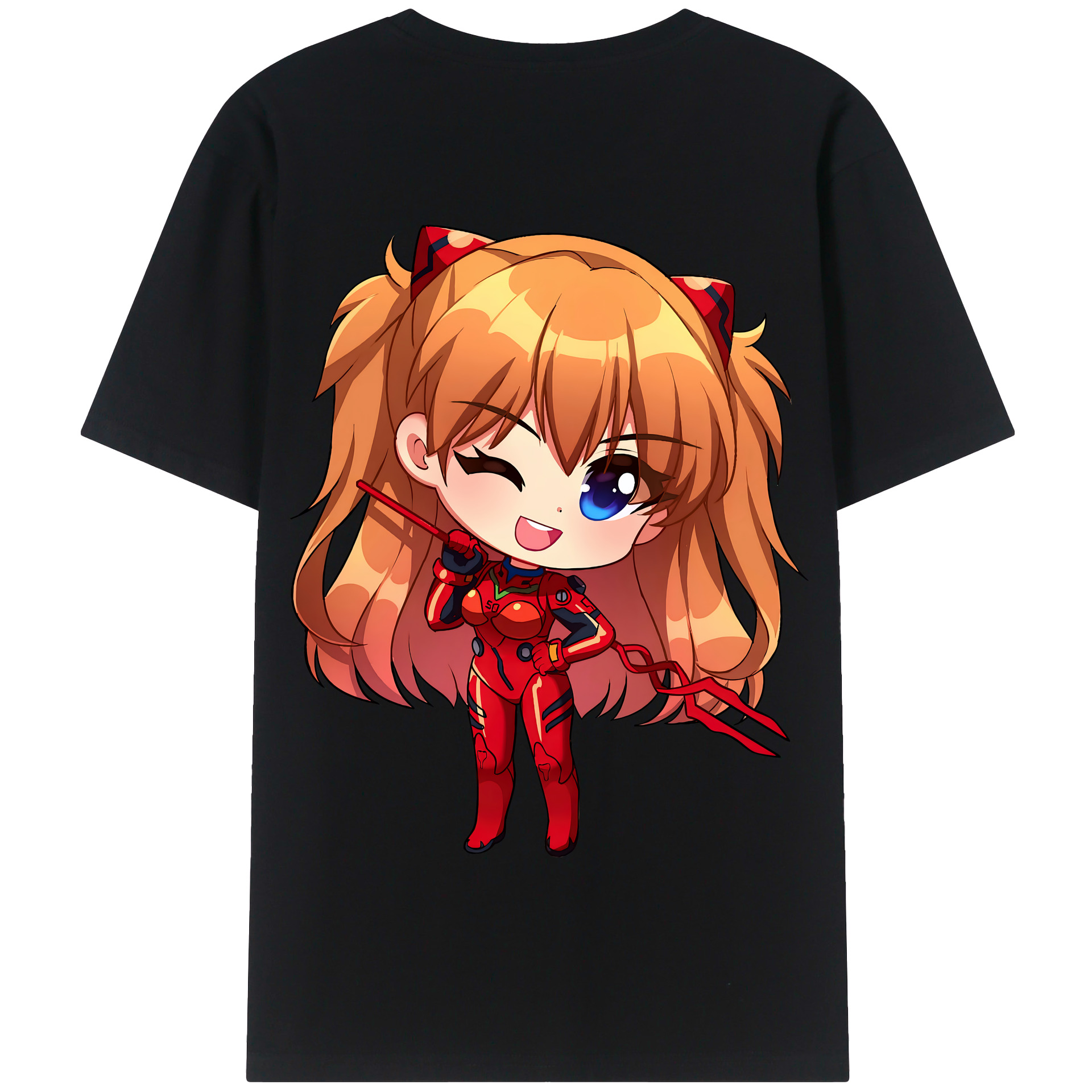 （画像用） EVA 新世紀エヴァンゲリオン 綿100％半袖Tシャツ（背面プリント）