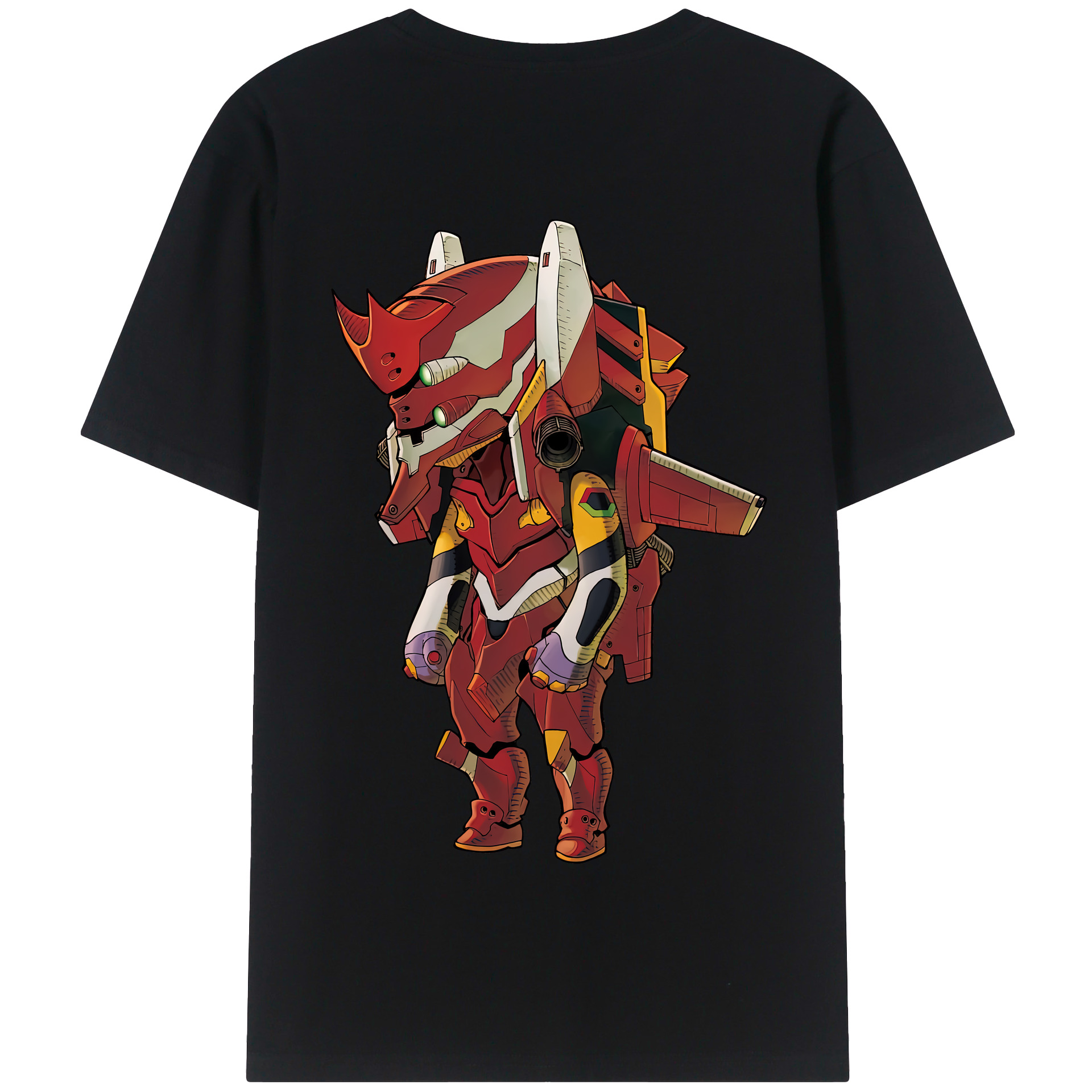 （画像用） EVA 新世紀エヴァンゲリオン 綿100％半袖Tシャツ（背面プリント）