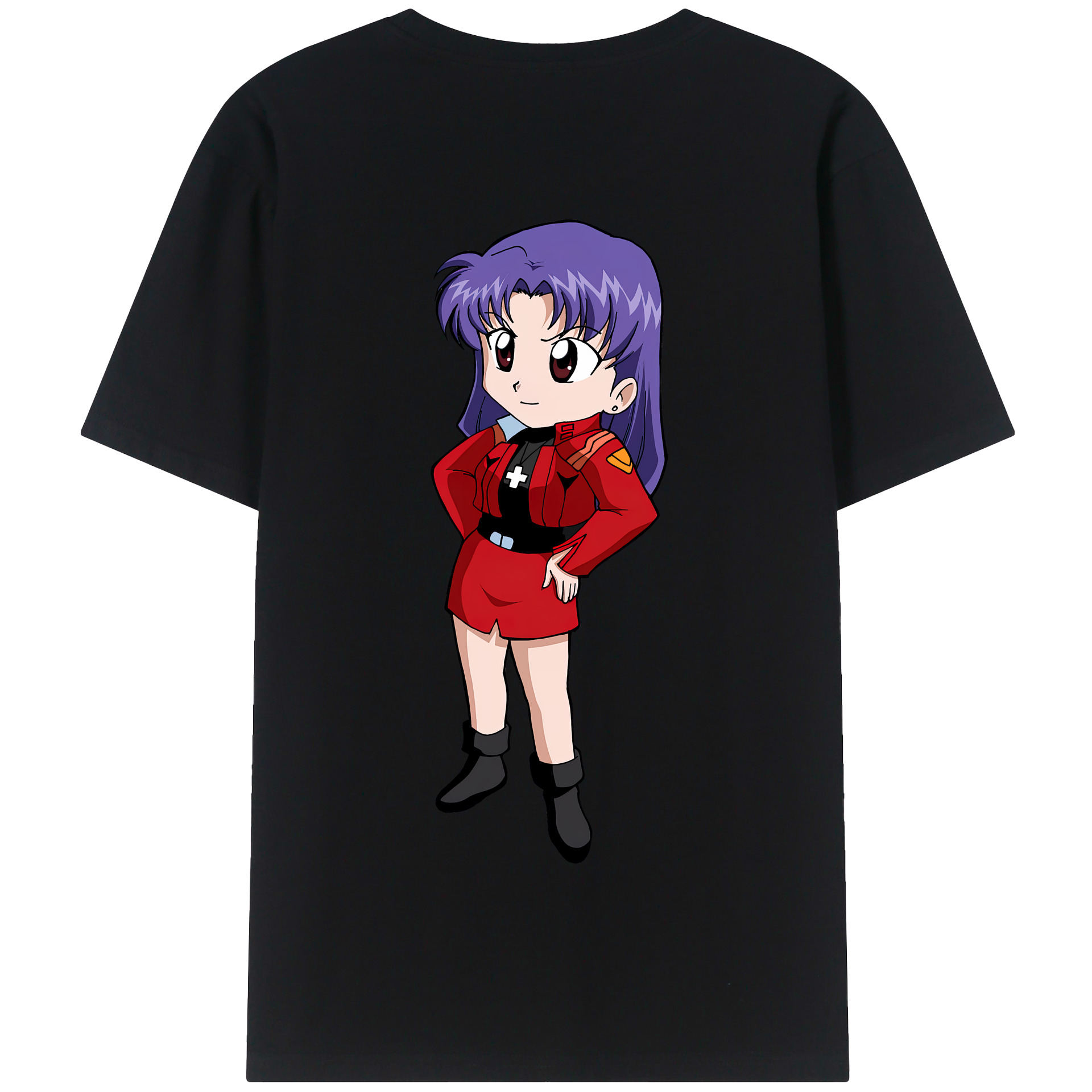 （画像用） EVA 新世紀エヴァンゲリオン 綿100％半袖Tシャツ（背面プリント）