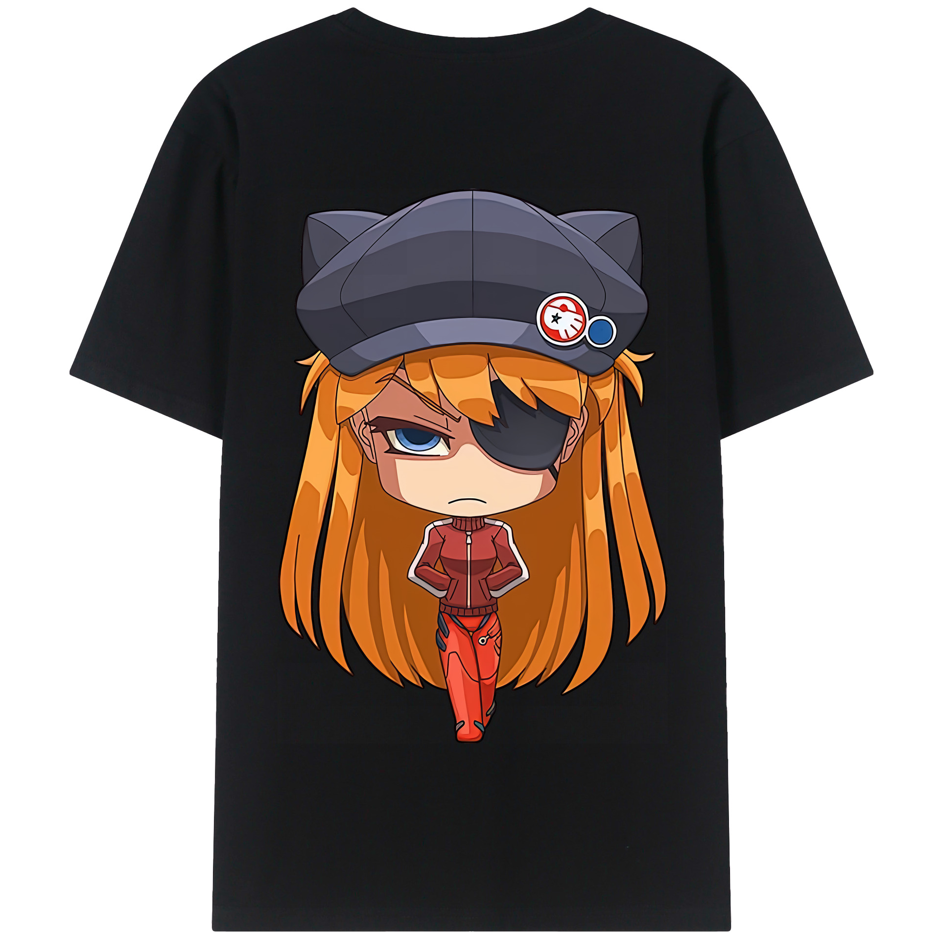 （画像用） EVA 新世紀エヴァンゲリオン 綿100％半袖Tシャツ（背面プリント）