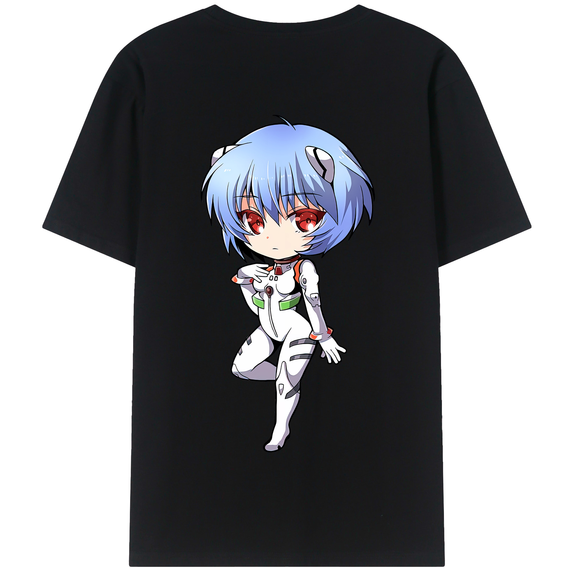 （画像用） EVA 新世紀エヴァンゲリオン 綿100％半袖Tシャツ（背面プリント）