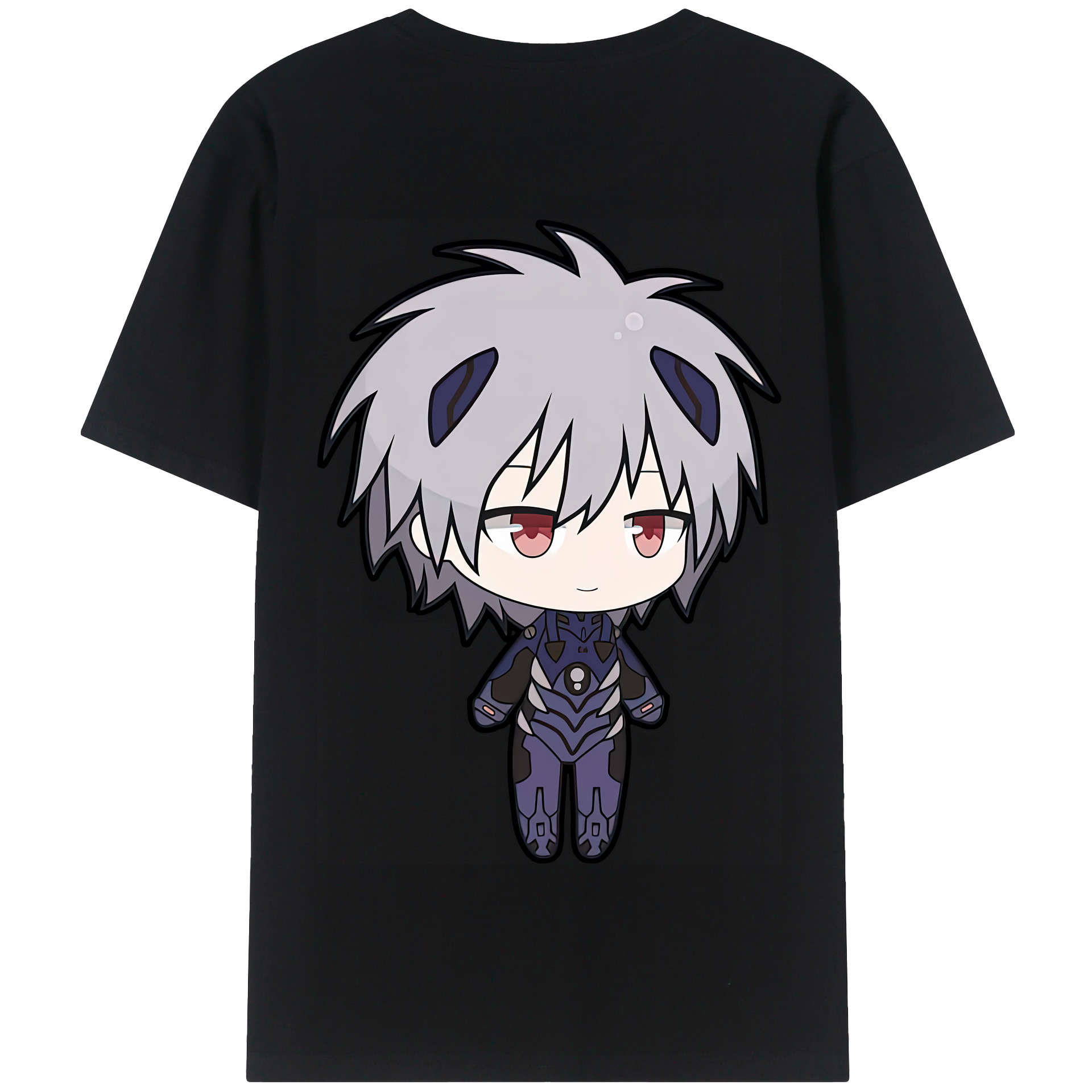 （画像用） EVA 新世紀エヴァンゲリオン 綿100％半袖Tシャツ（背面プリント）