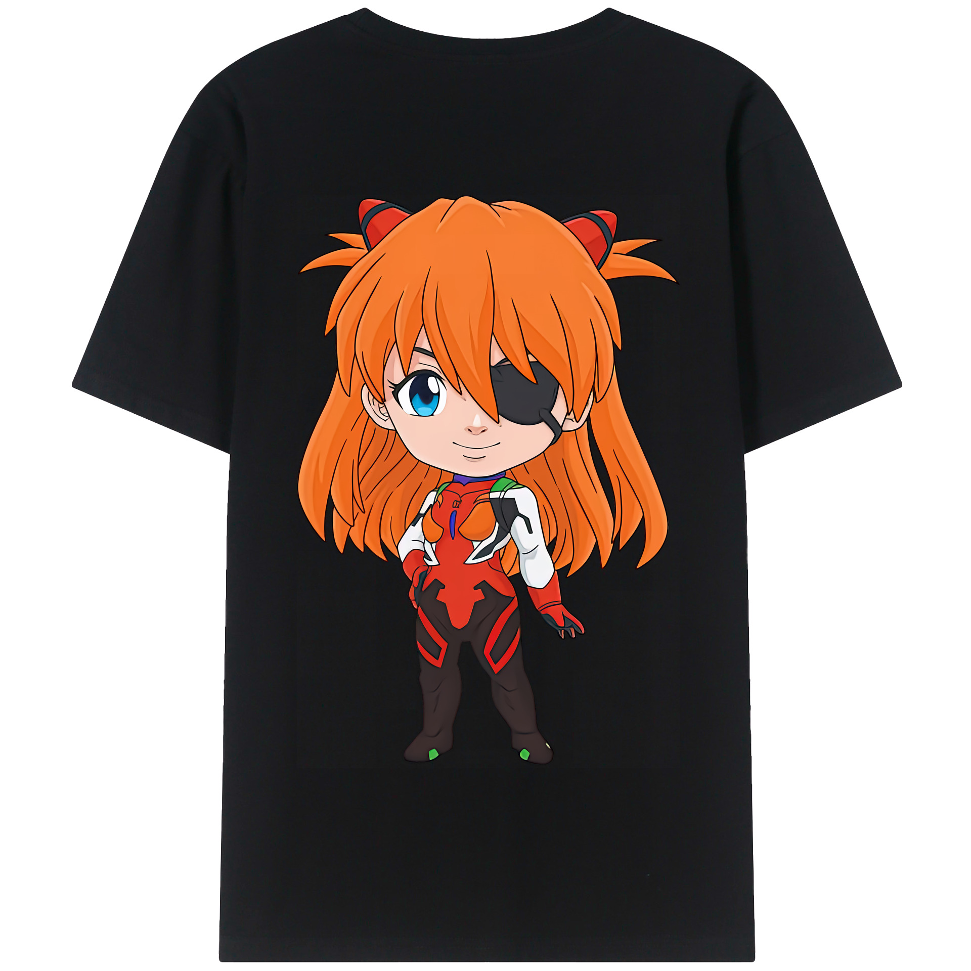 （画像用） EVA 新世紀エヴァンゲリオン 綿100％半袖Tシャツ（背面プリント）