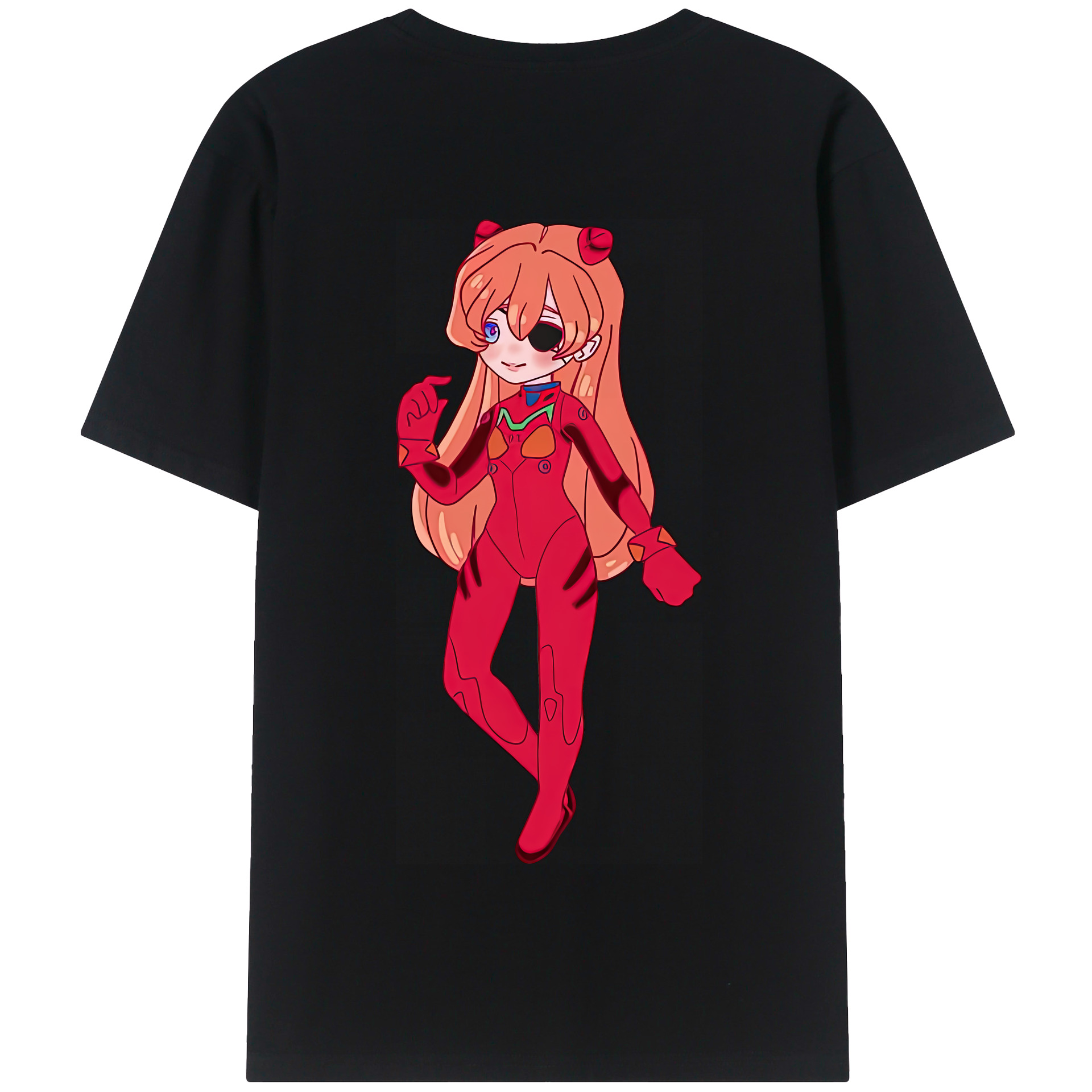 （画像用） EVA 新世紀エヴァンゲリオン 綿100％半袖Tシャツ（背面プリント）