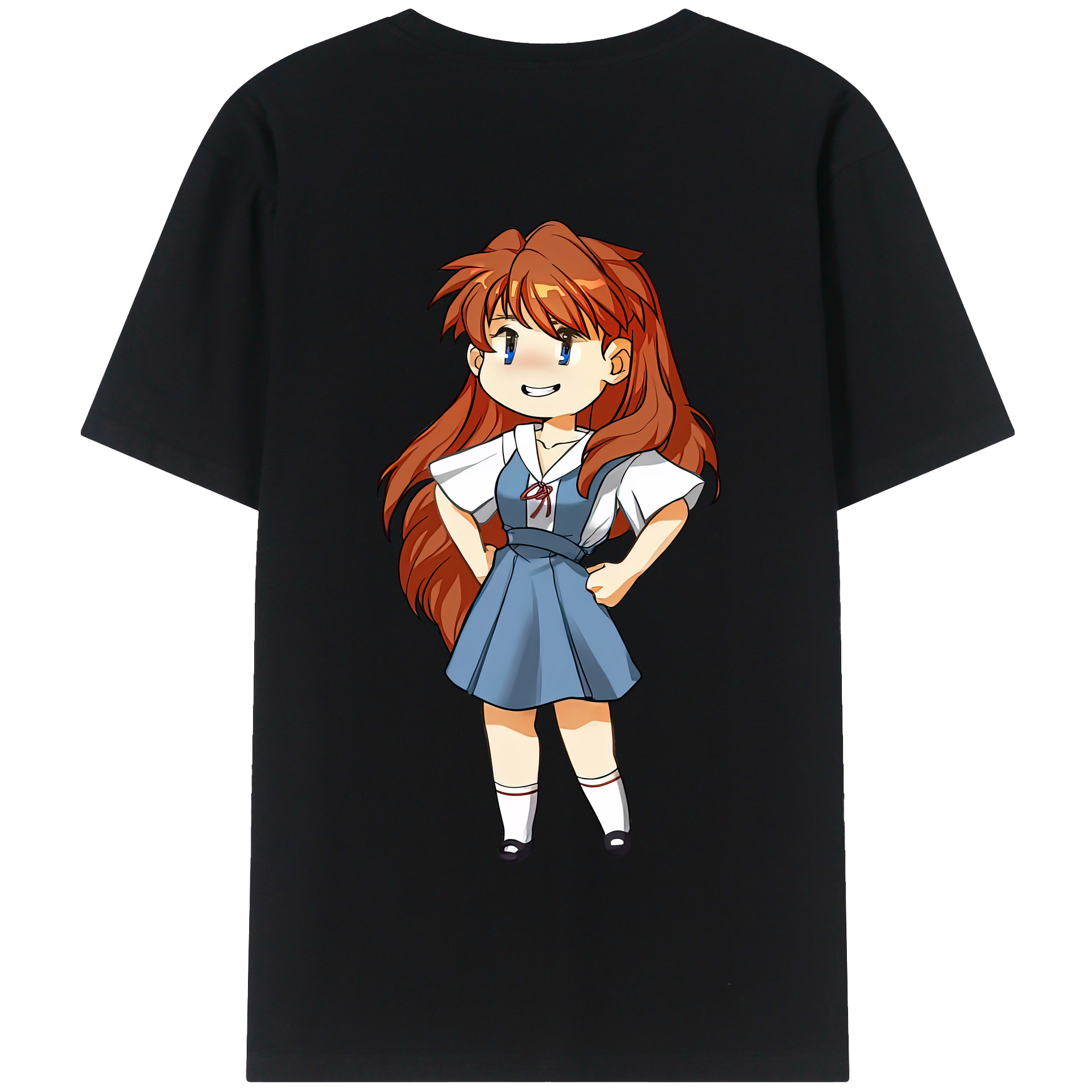 （画像用） EVA 新世紀エヴァンゲリオン 綿100％半袖Tシャツ（背面プリント）