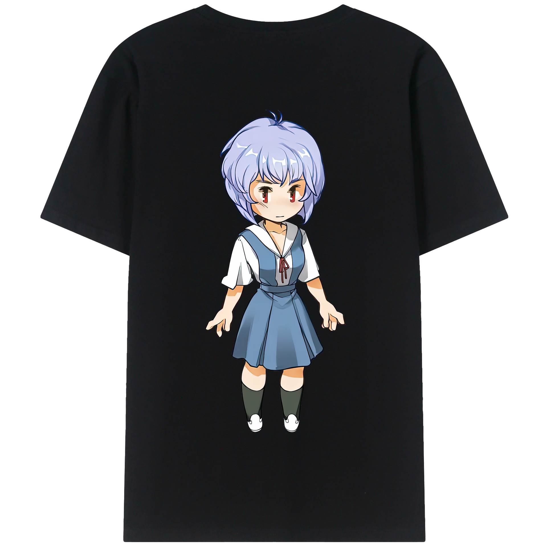 （画像用） EVA 新世紀エヴァンゲリオン 綿100％半袖Tシャツ（背面プリント）
