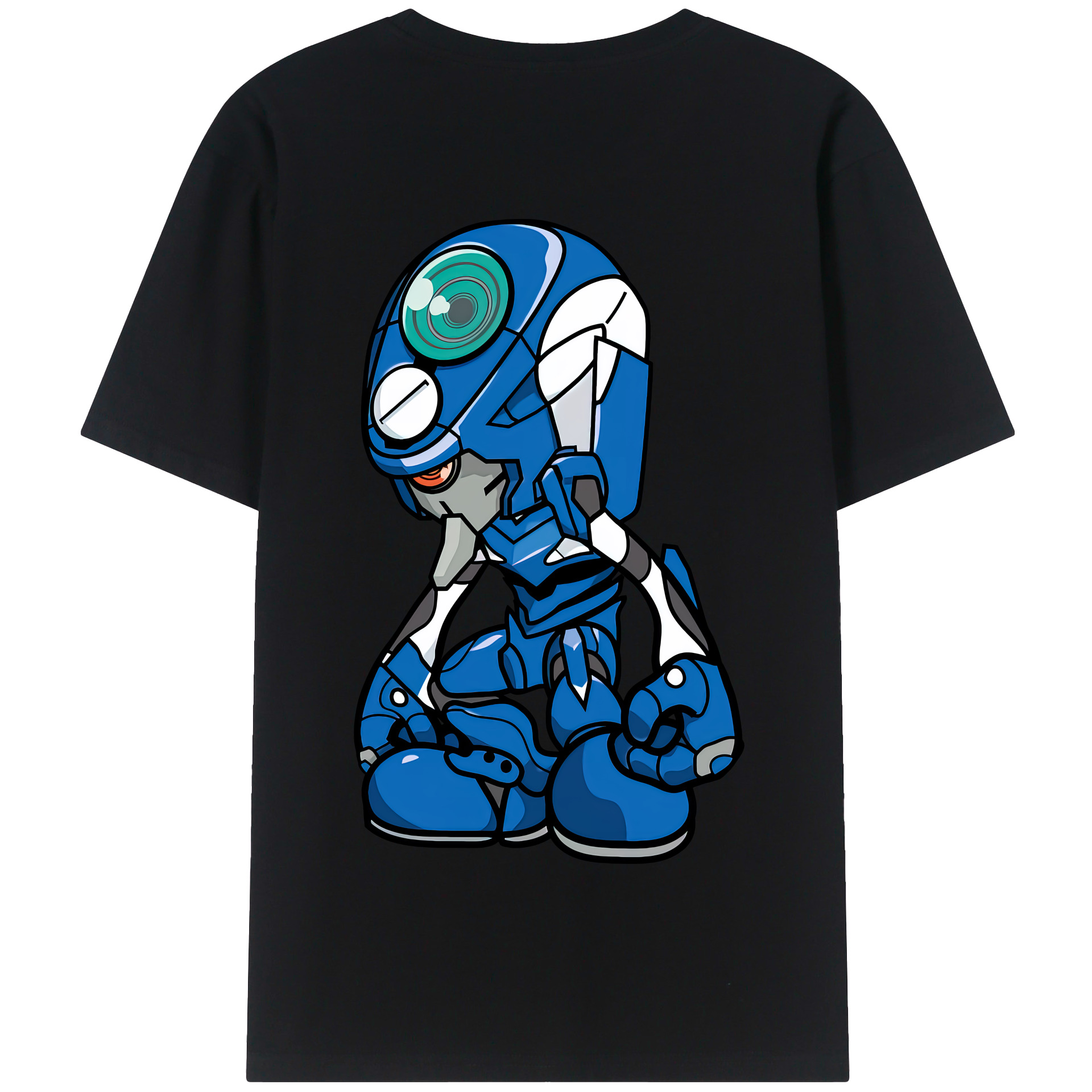 （画像用） EVA 新世紀エヴァンゲリオン 綿100％半袖Tシャツ（背面プリント）