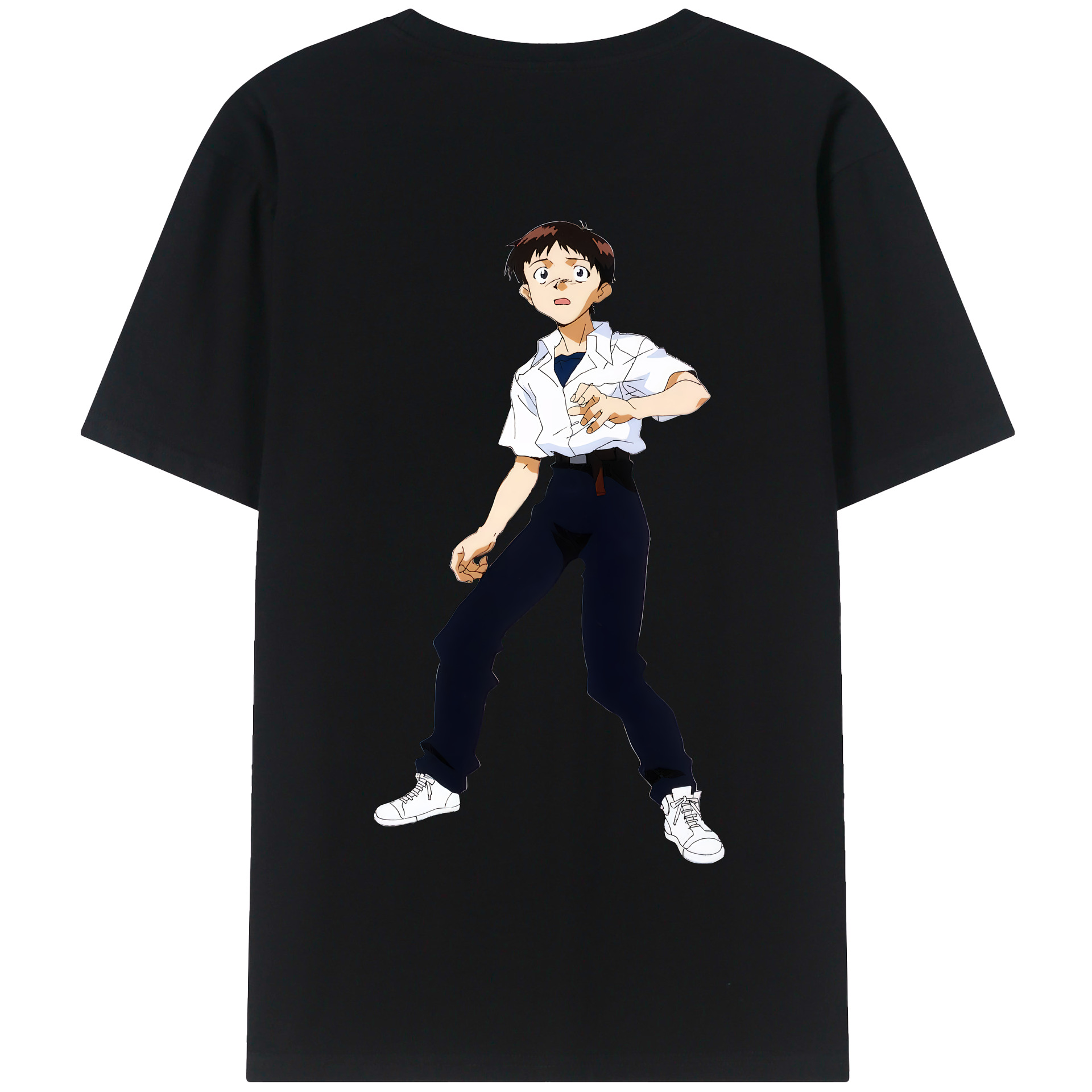 （画像用） EVA 新世紀エヴァンゲリオン 綿100％半袖Tシャツ（背面プリント）