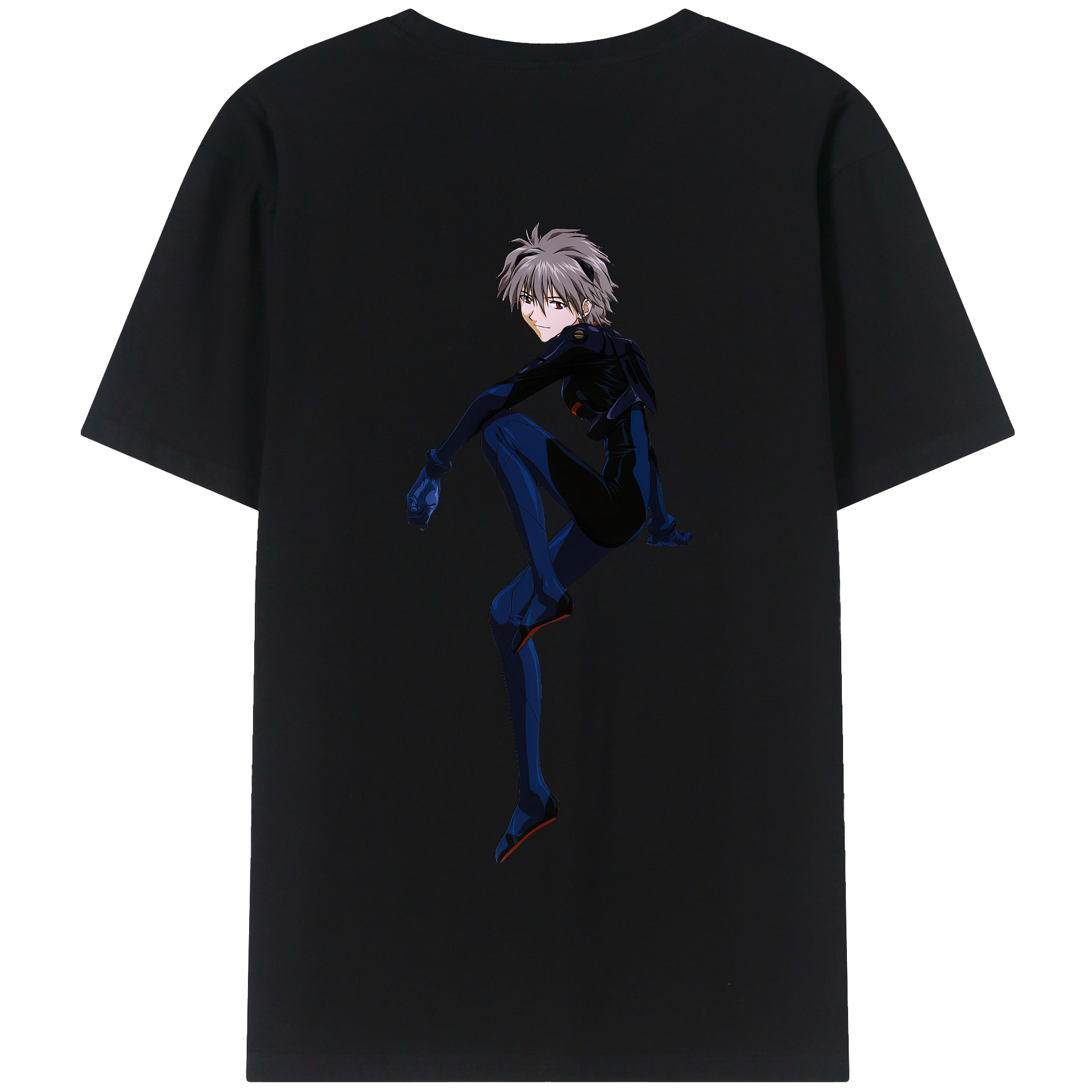 （画像用） EVA 新世紀エヴァンゲリオン 綿100％半袖Tシャツ（背面プリント）