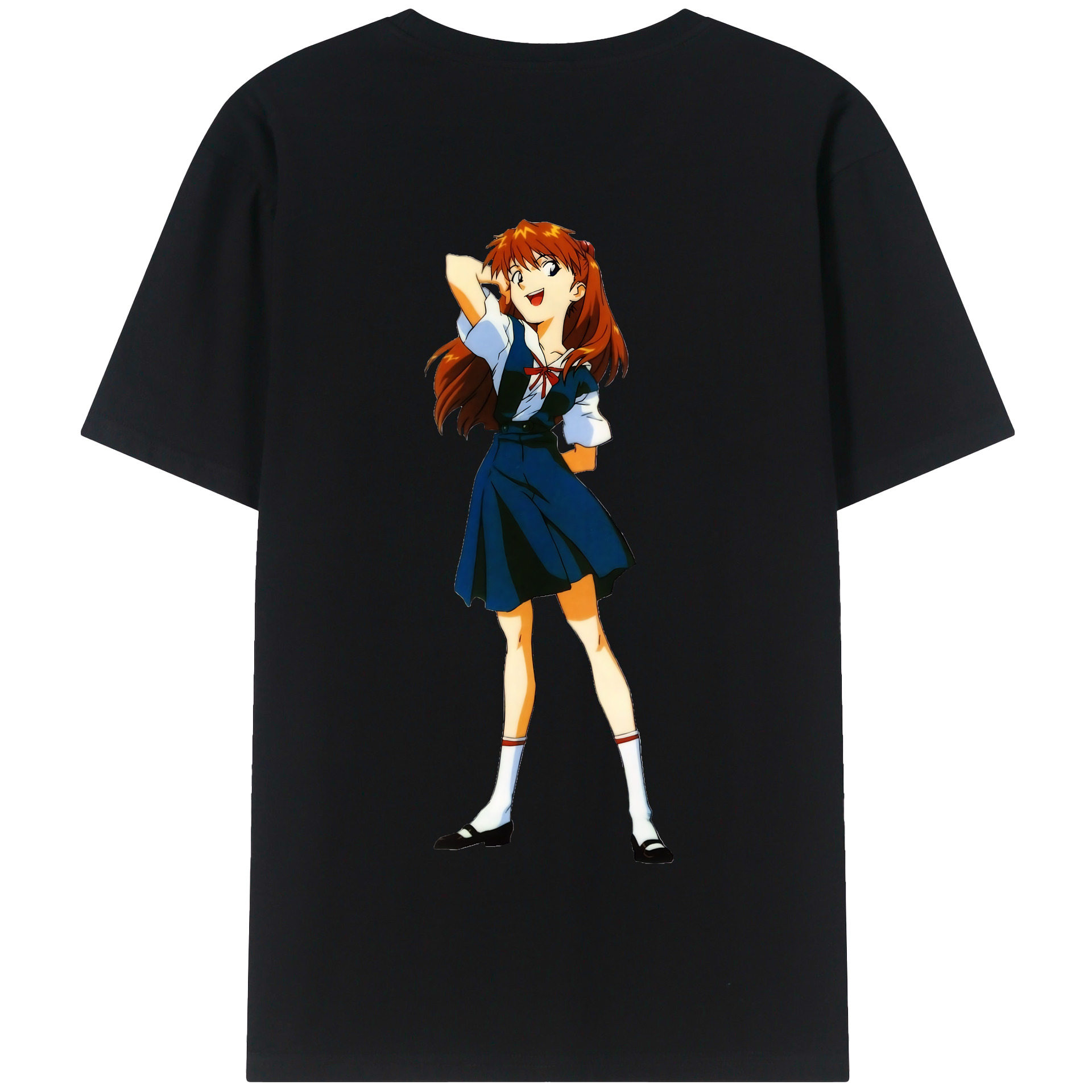 （画像用） EVA 新世紀エヴァンゲリオン 綿100％半袖Tシャツ（背面プリント）