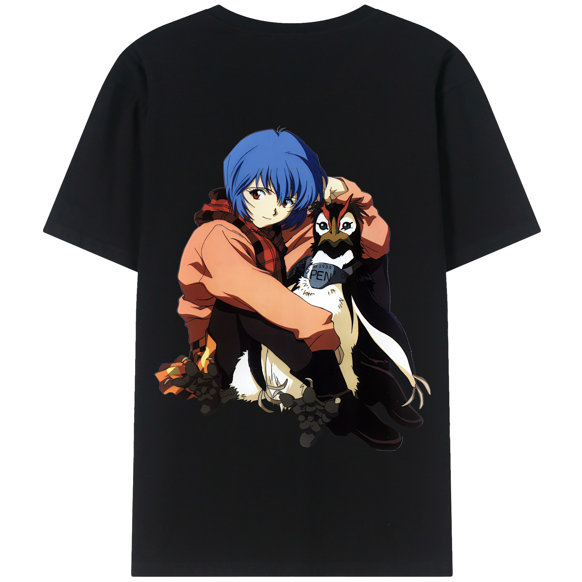 （画像用） EVA 新世紀エヴァンゲリオン 綿100％半袖Tシャツ（背面プリント）