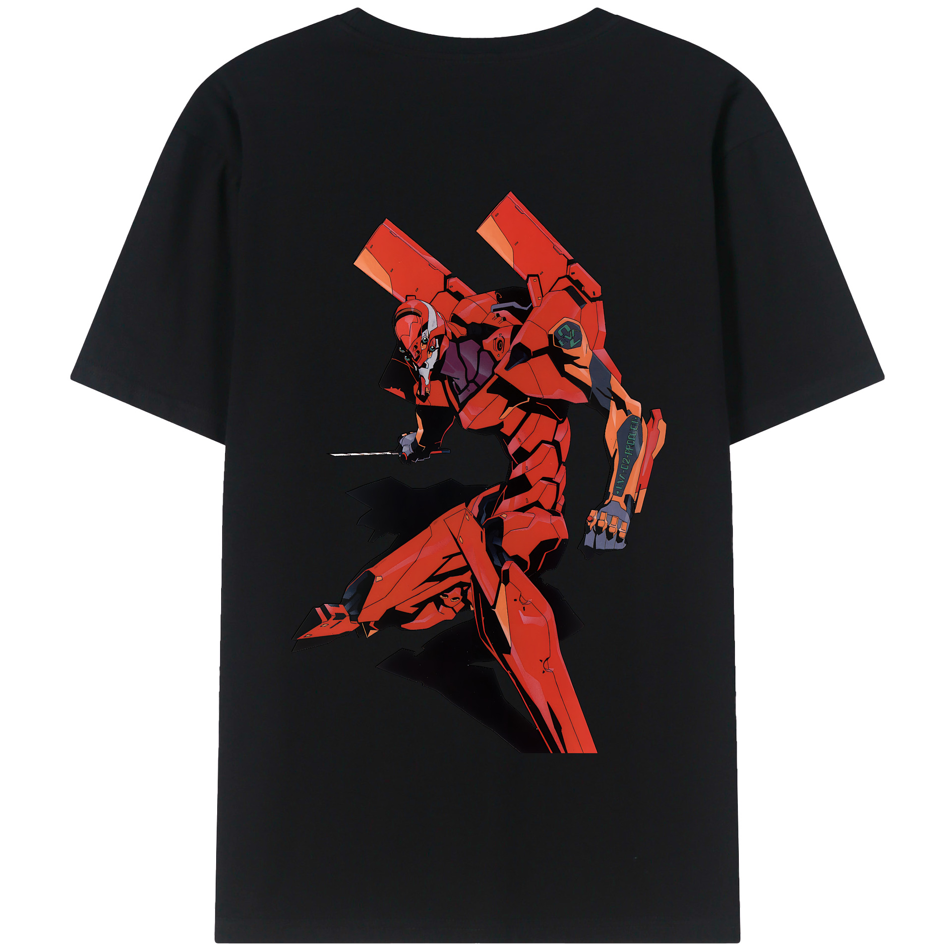 （画像用） EVA 新世紀エヴァンゲリオン 綿100％半袖Tシャツ（背面プリント）