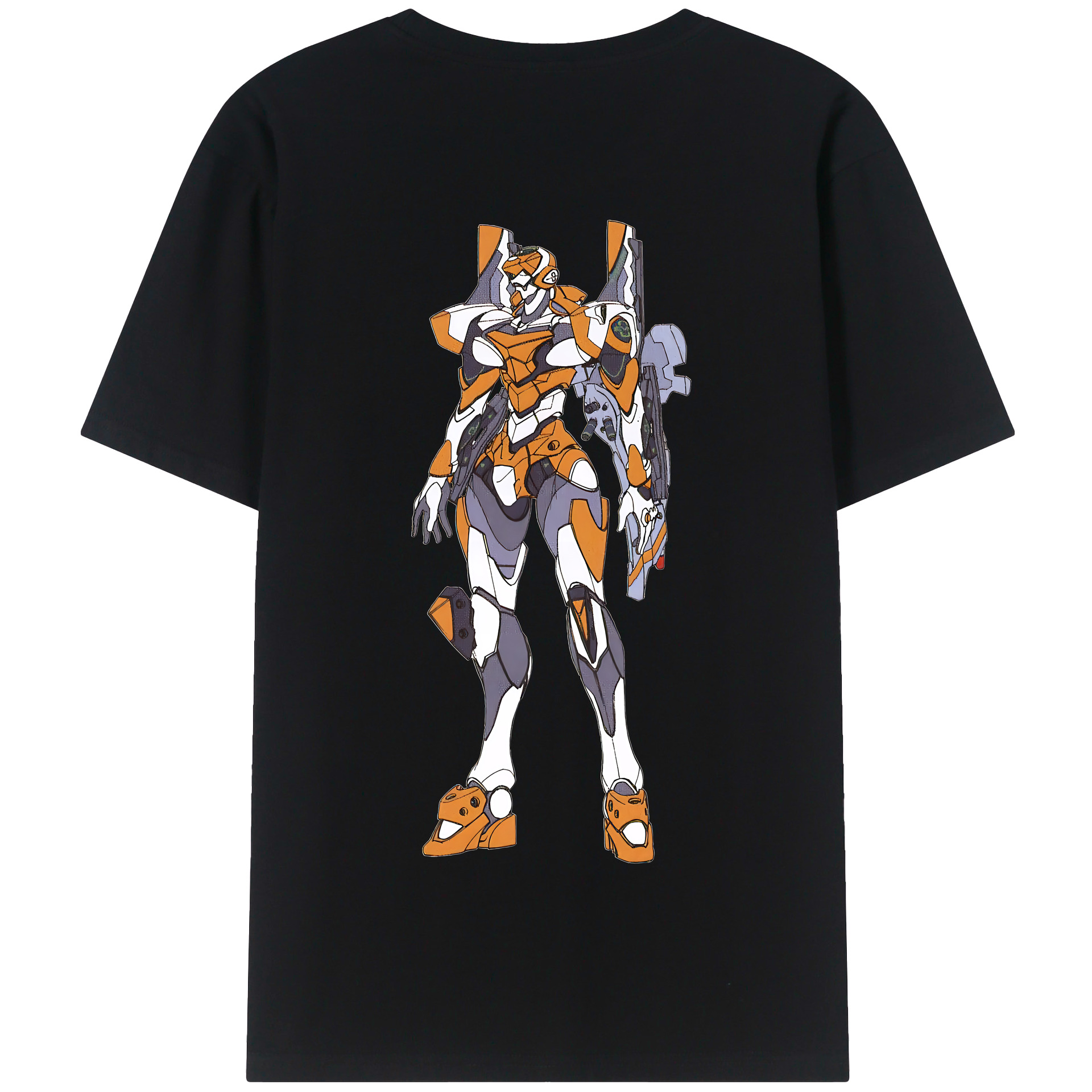 （画像用） EVA 新世紀エヴァンゲリオン 綿100％半袖Tシャツ（背面プリント）