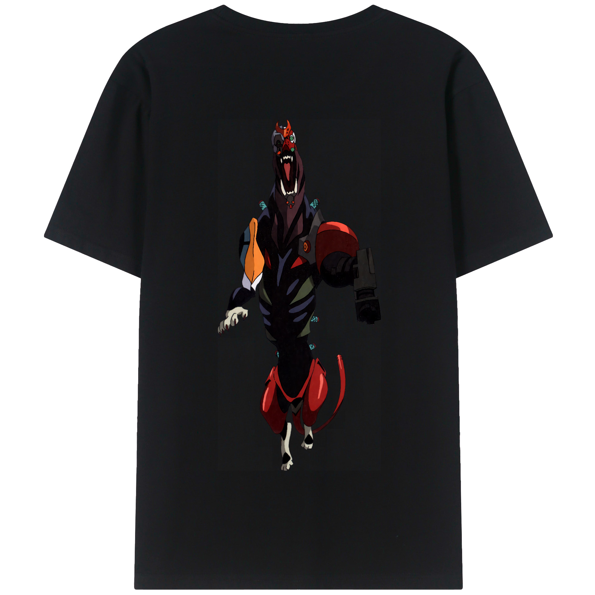 （画像用） EVA 新世紀エヴァンゲリオン 綿100％半袖Tシャツ（背面プリント）