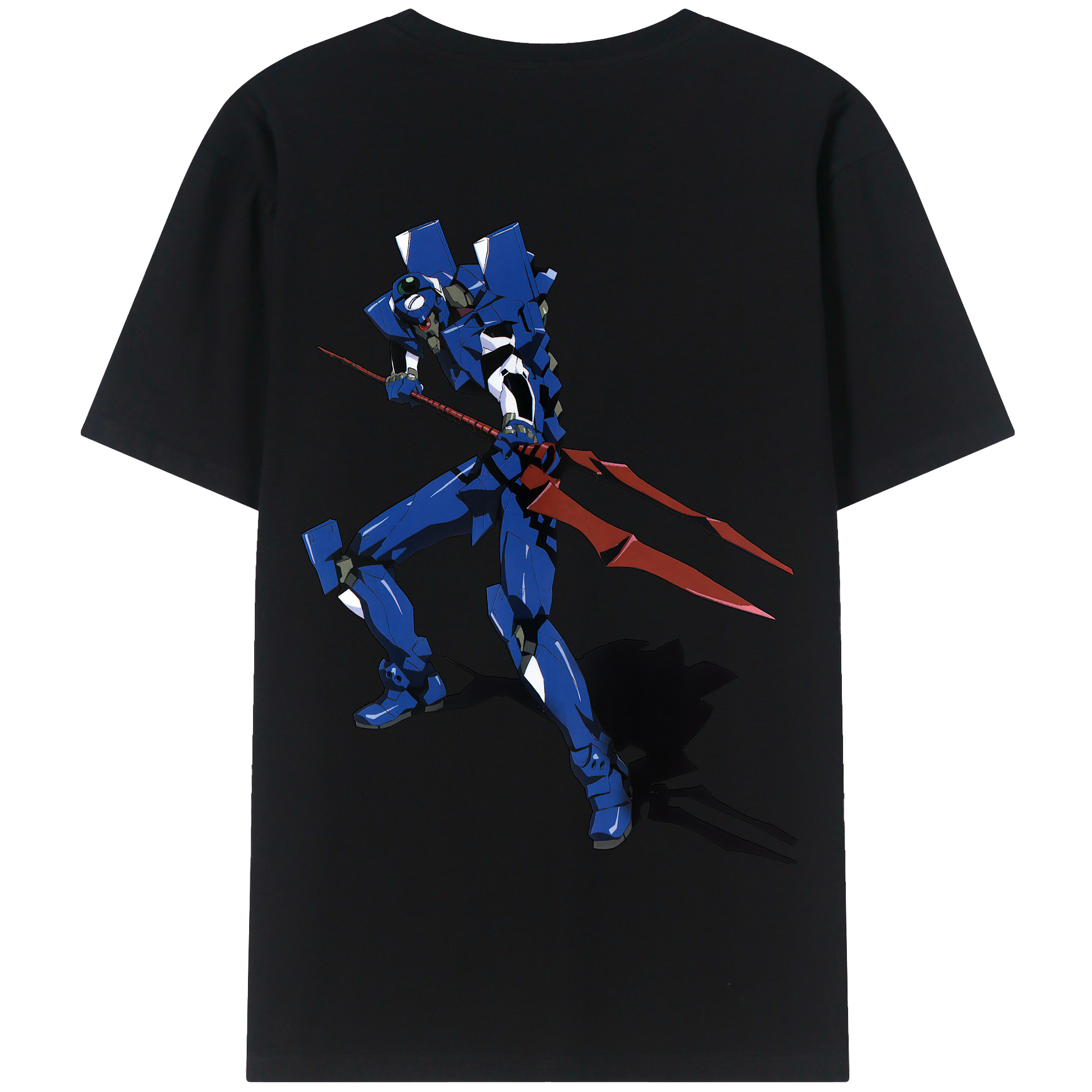（画像用） EVA 新世紀エヴァンゲリオン 綿100％半袖Tシャツ（背面プリント）