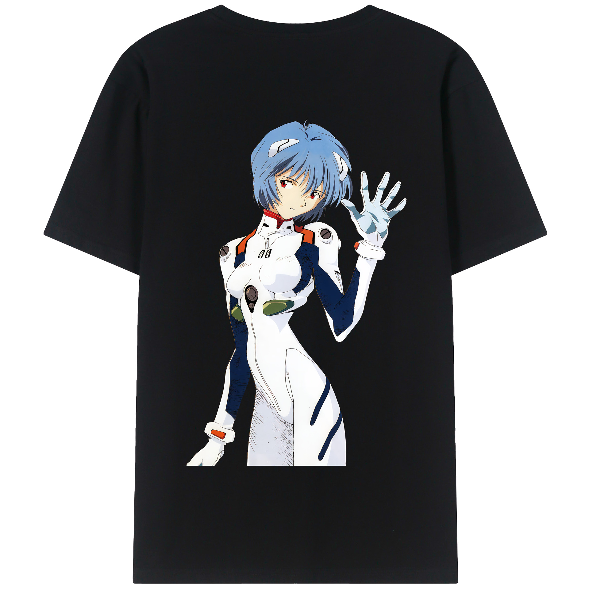 （画像用） EVA 新世紀エヴァンゲリオン 綿100％半袖Tシャツ（背面プリント）
