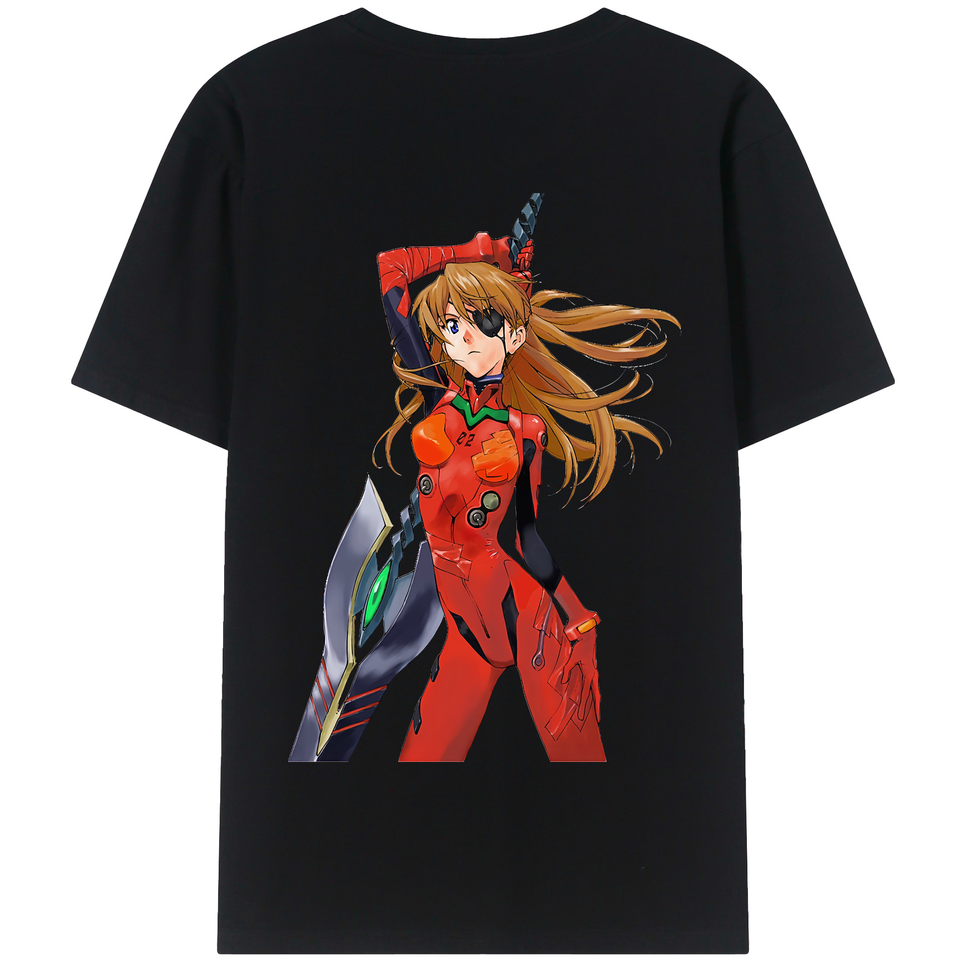 （画像用） EVA 新世紀エヴァンゲリオン 綿100％半袖Tシャツ（背面プリント）