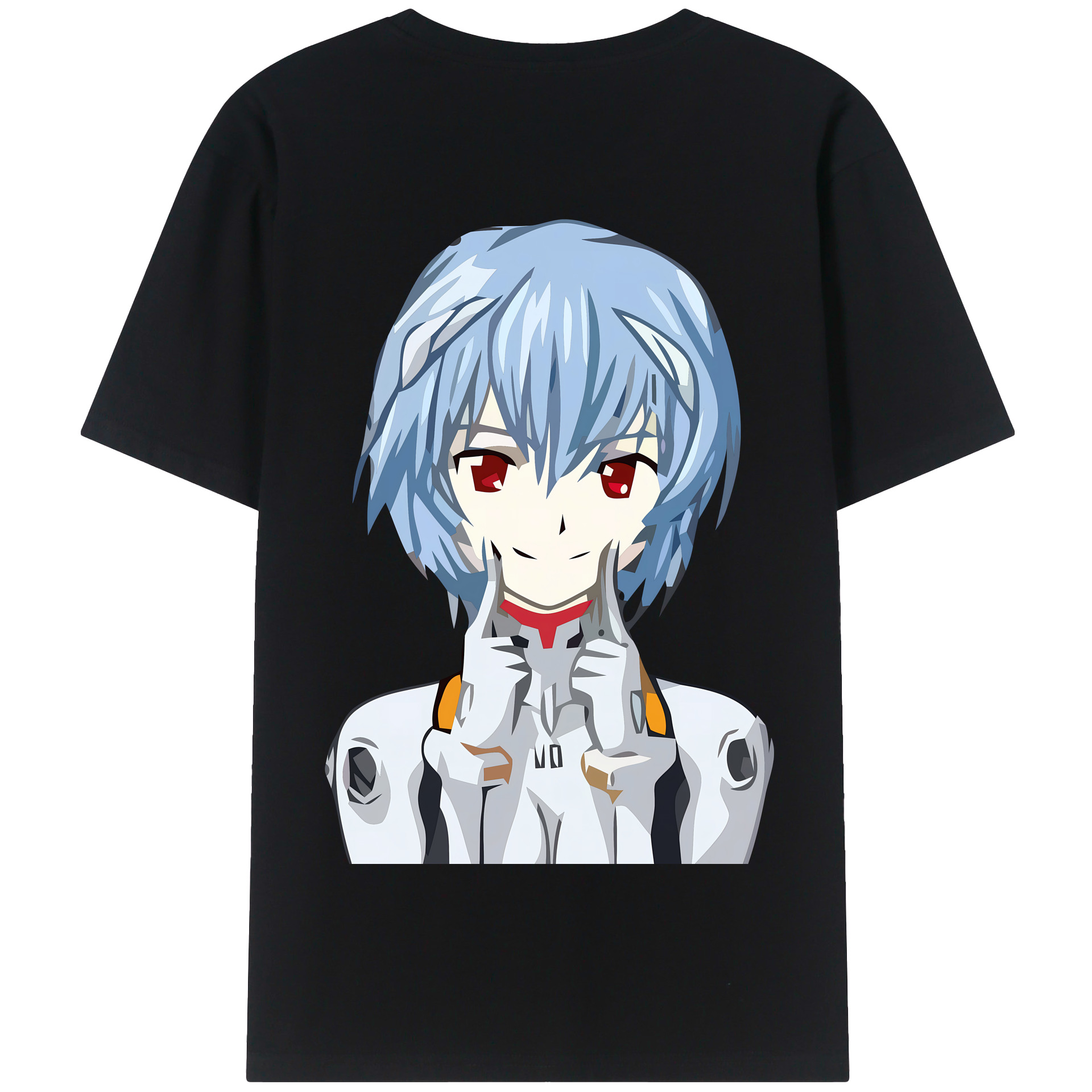 （画像用） EVA 新世紀エヴァンゲリオン 綿100％半袖Tシャツ（背面プリント）