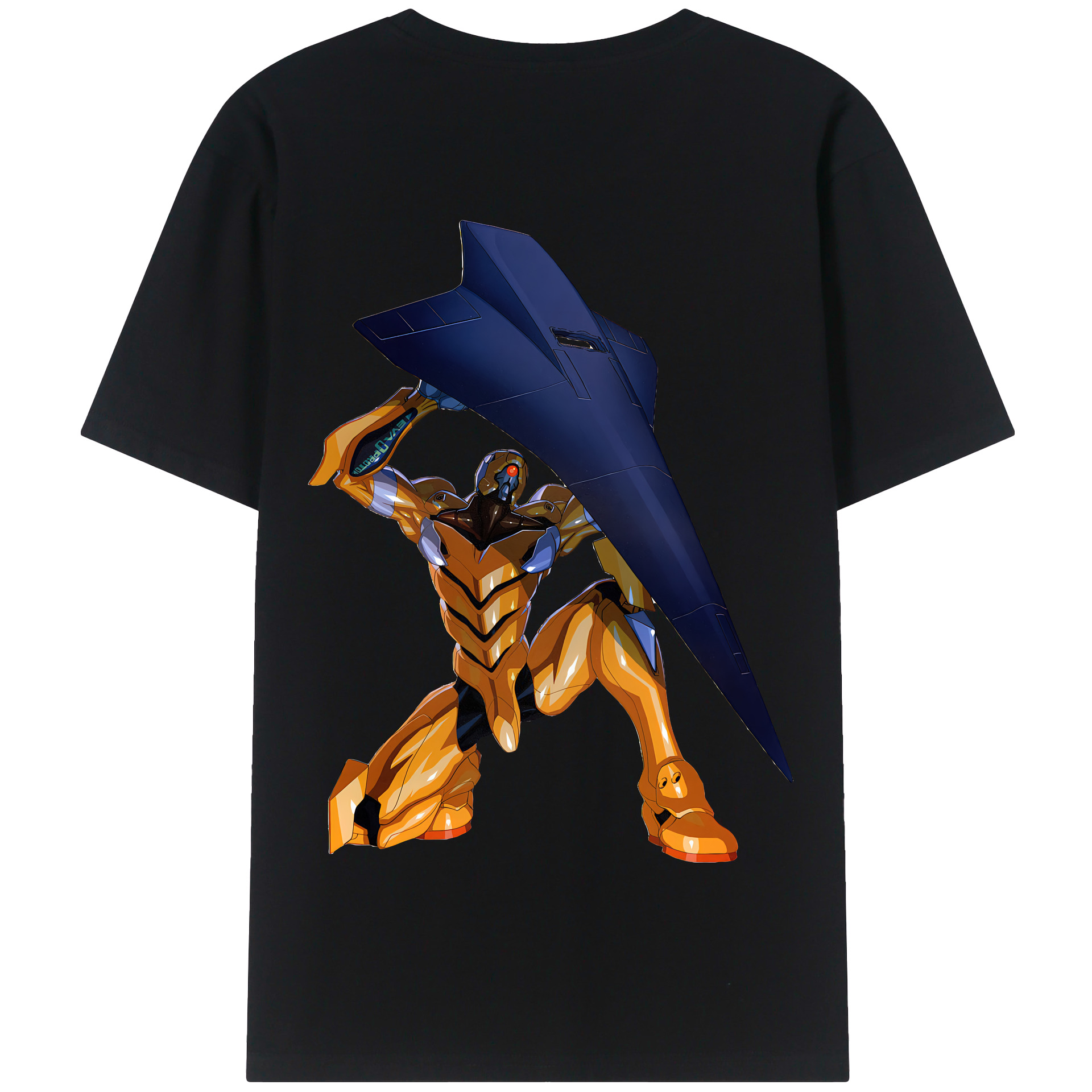 （画像用） EVA 新世紀エヴァンゲリオン 綿100％半袖Tシャツ（背面プリント）