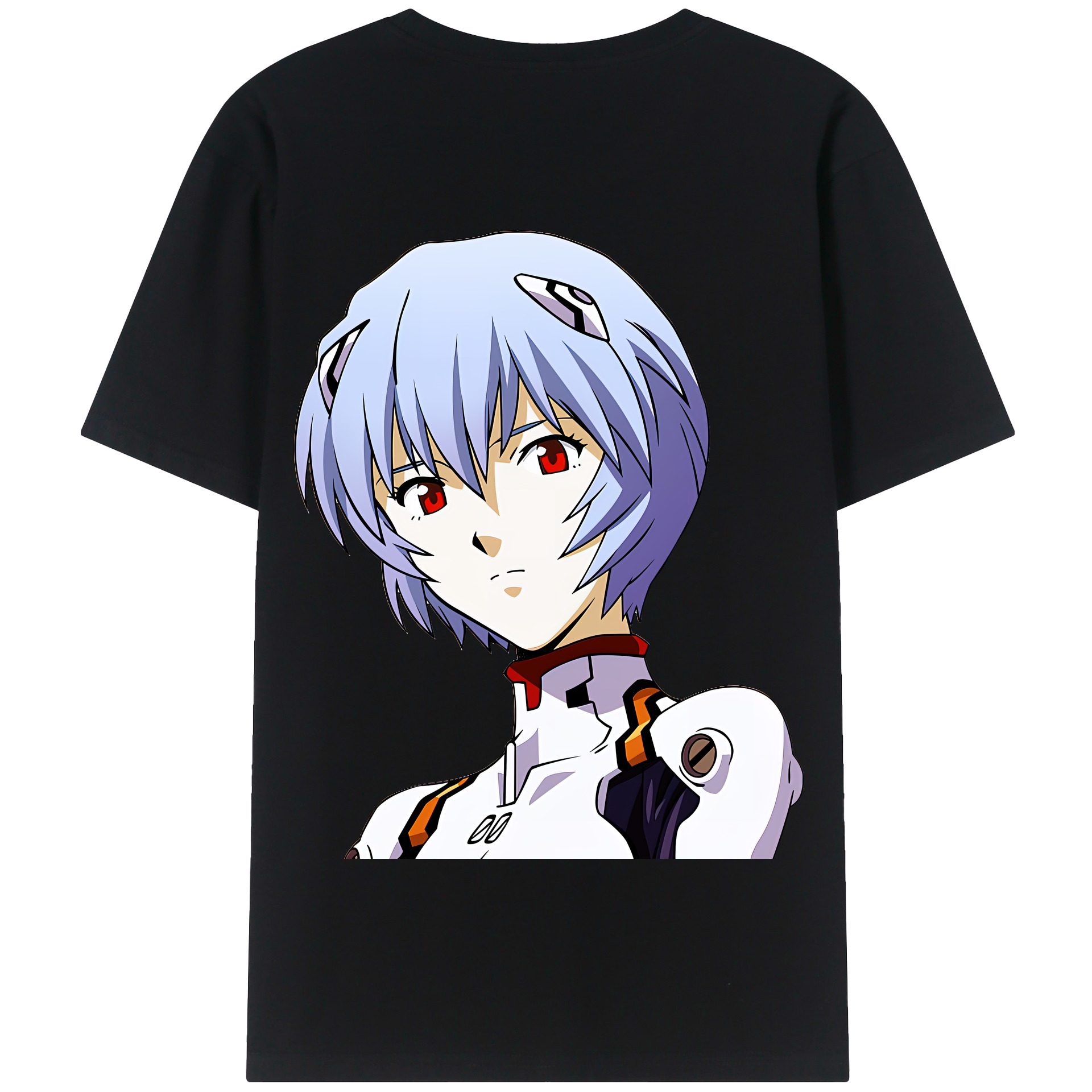 （画像用） EVA 新世紀エヴァンゲリオン 綿100％半袖Tシャツ（背面プリント）