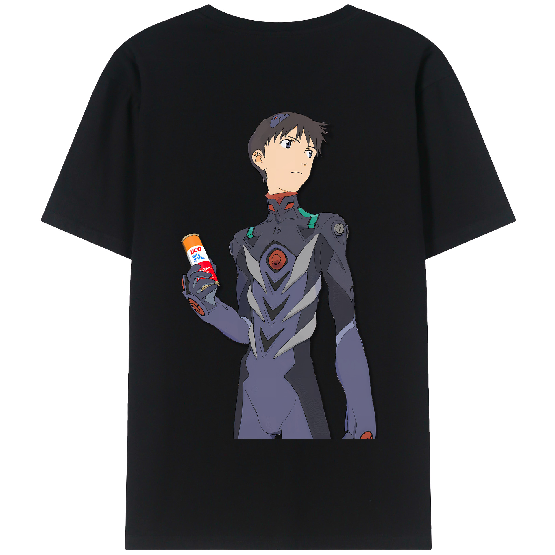 （画像用） EVA 新世紀エヴァンゲリオン 綿100％半袖Tシャツ（背面プリント）