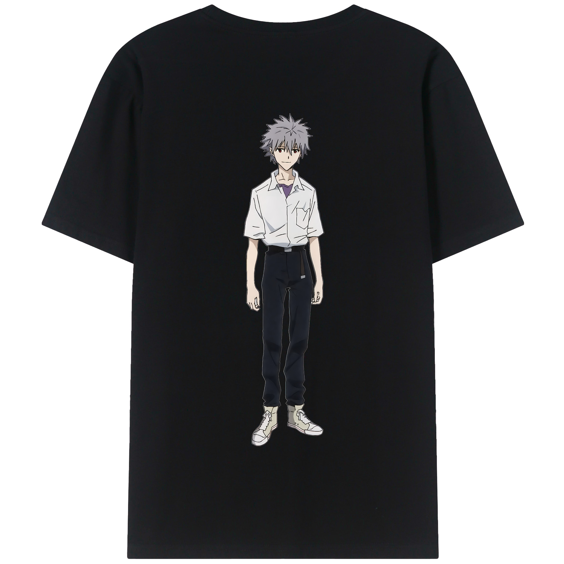 （画像用） EVA 新世紀エヴァンゲリオン 綿100％半袖Tシャツ（背面プリント）