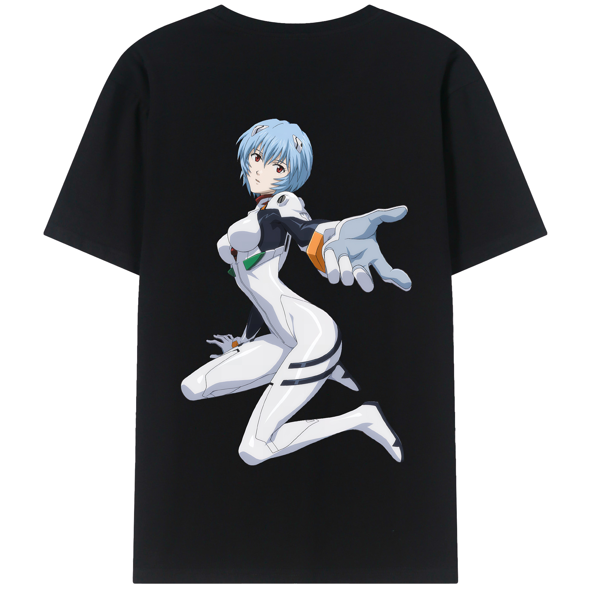 （画像用） EVA 新世紀エヴァンゲリオン 綿100％半袖Tシャツ（背面プリント）