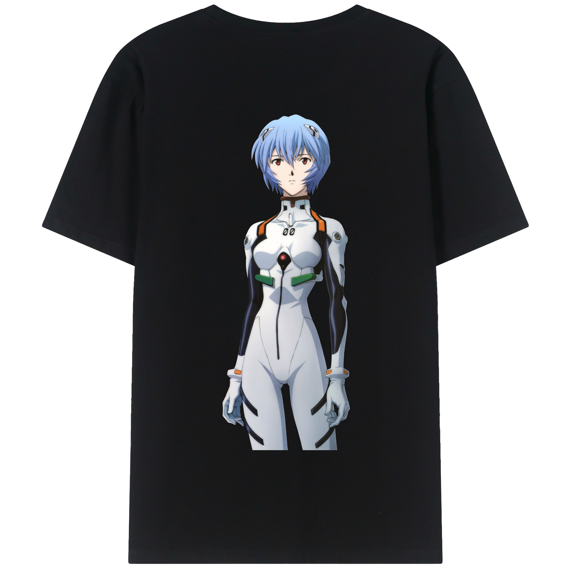（画像用） EVA 新世紀エヴァンゲリオン 綿100％半袖Tシャツ（背面プリント）