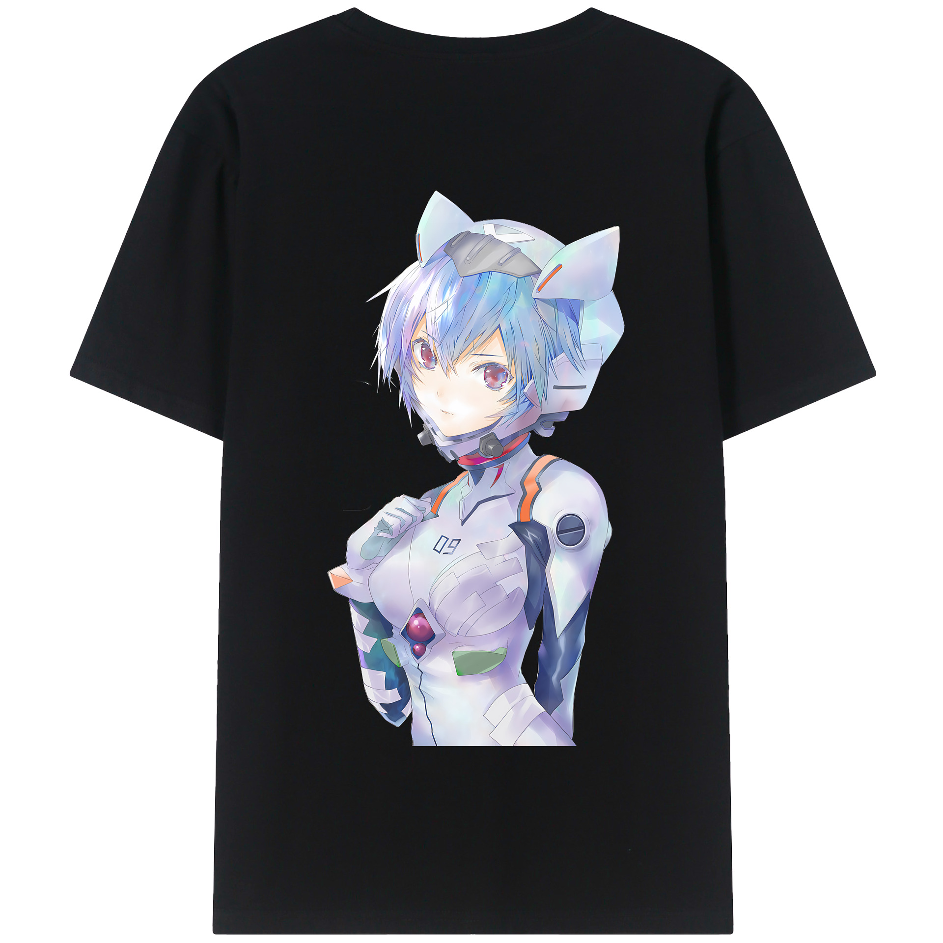 （画像用） EVA 新世紀エヴァンゲリオン 綿100％半袖Tシャツ（背面プリント）
