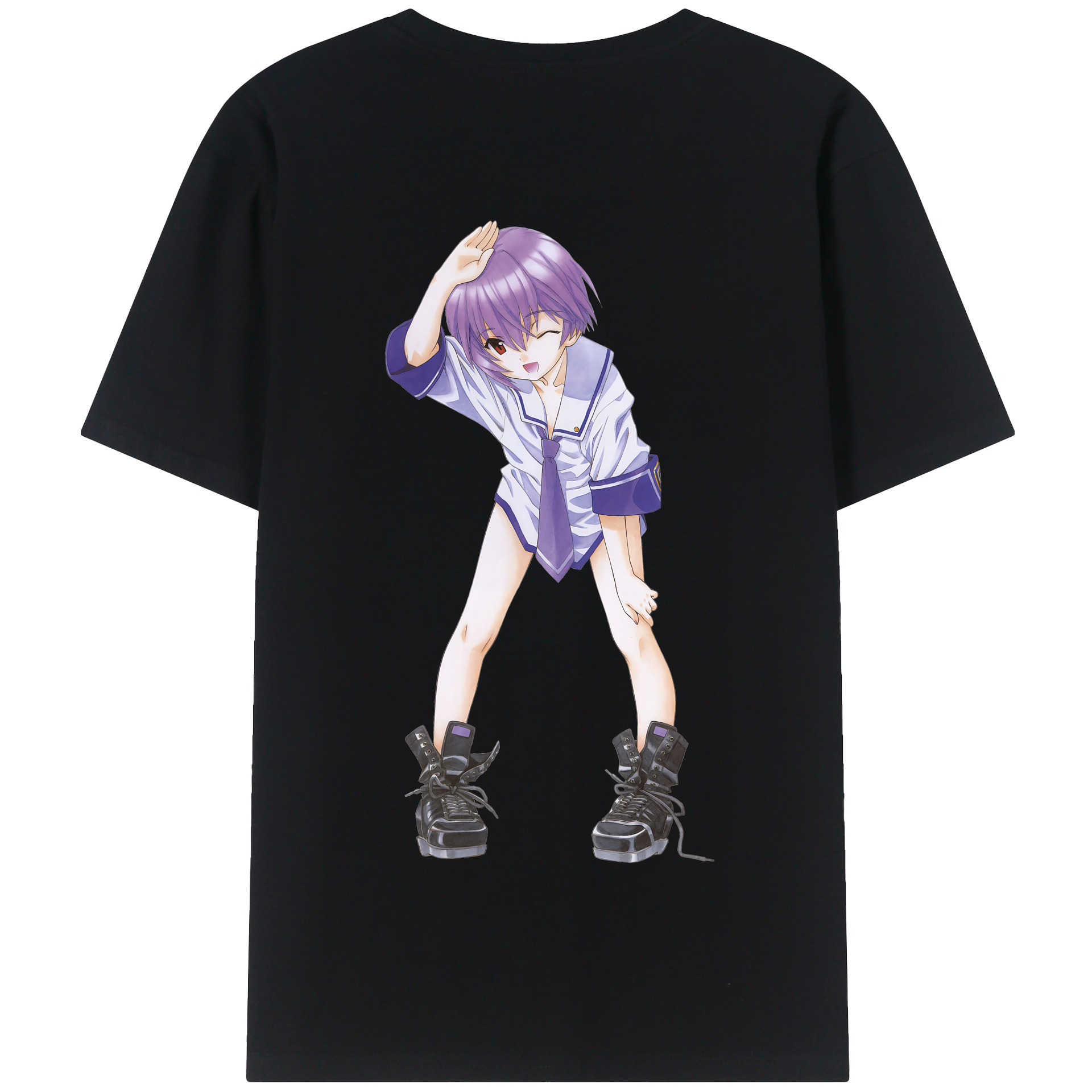 （画像用） EVA 新世紀エヴァンゲリオン 綿100％半袖Tシャツ（背面プリント）