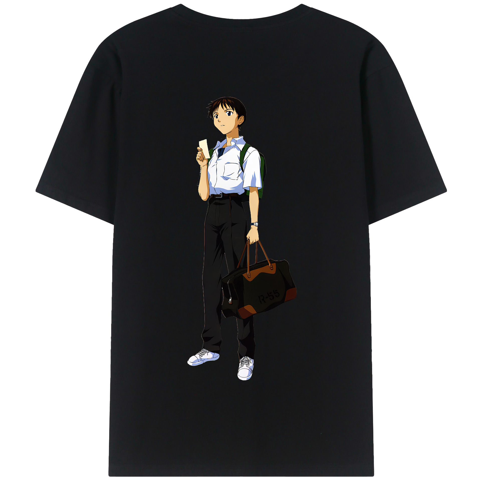 （画像用） EVA 新世紀エヴァンゲリオン 綿100％半袖Tシャツ（背面プリント）