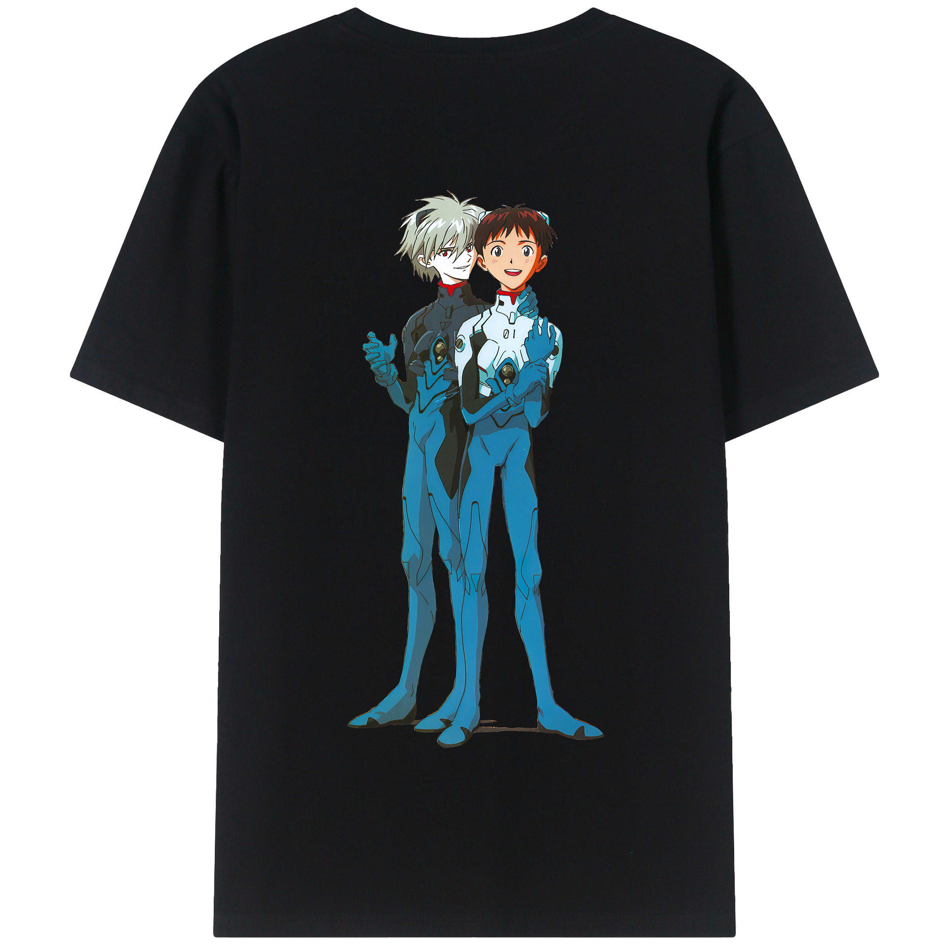 （画像用） EVA 新世紀エヴァンゲリオン 綿100％半袖Tシャツ（背面プリント）