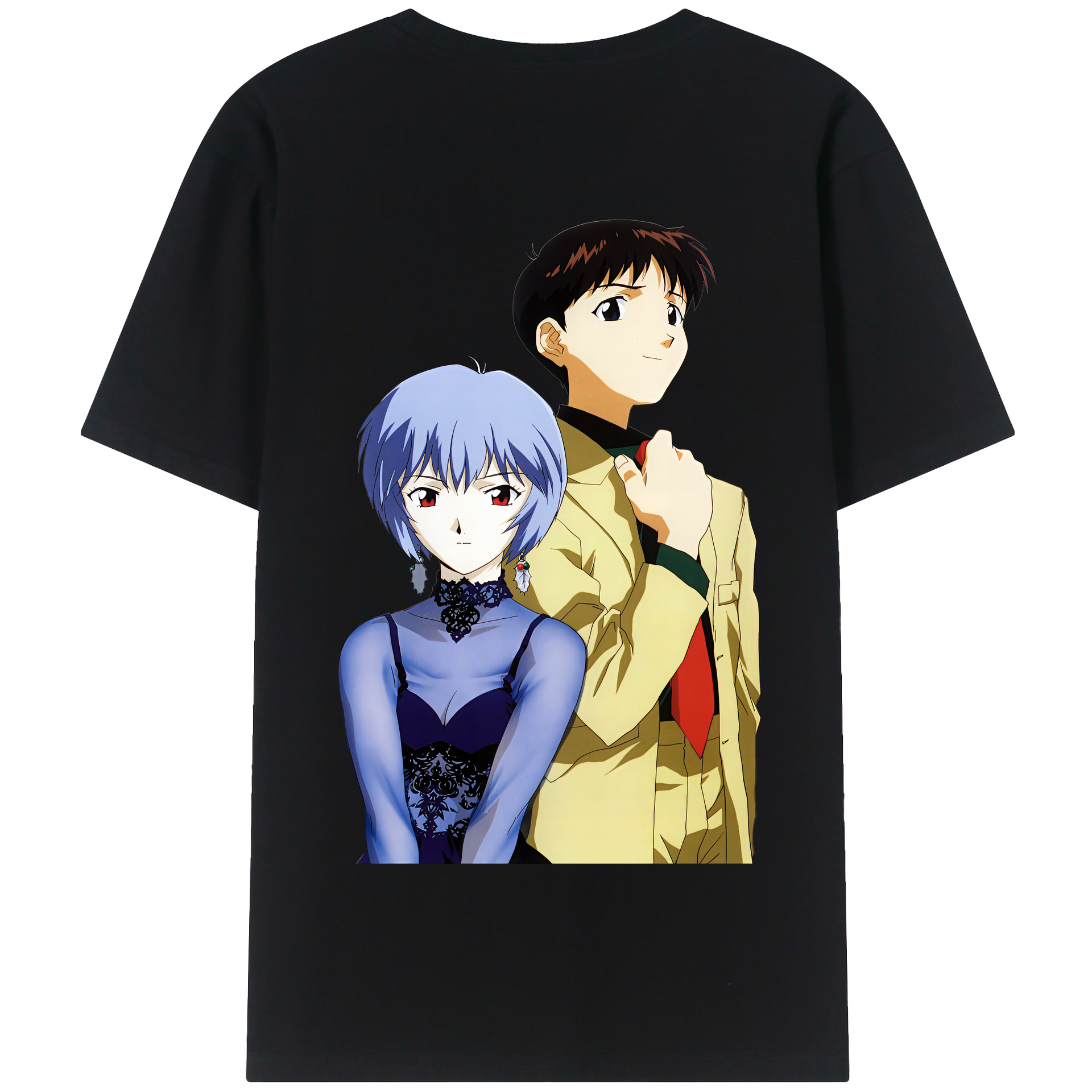 （画像用） EVA 新世紀エヴァンゲリオン 綿100％半袖Tシャツ（背面プリント）