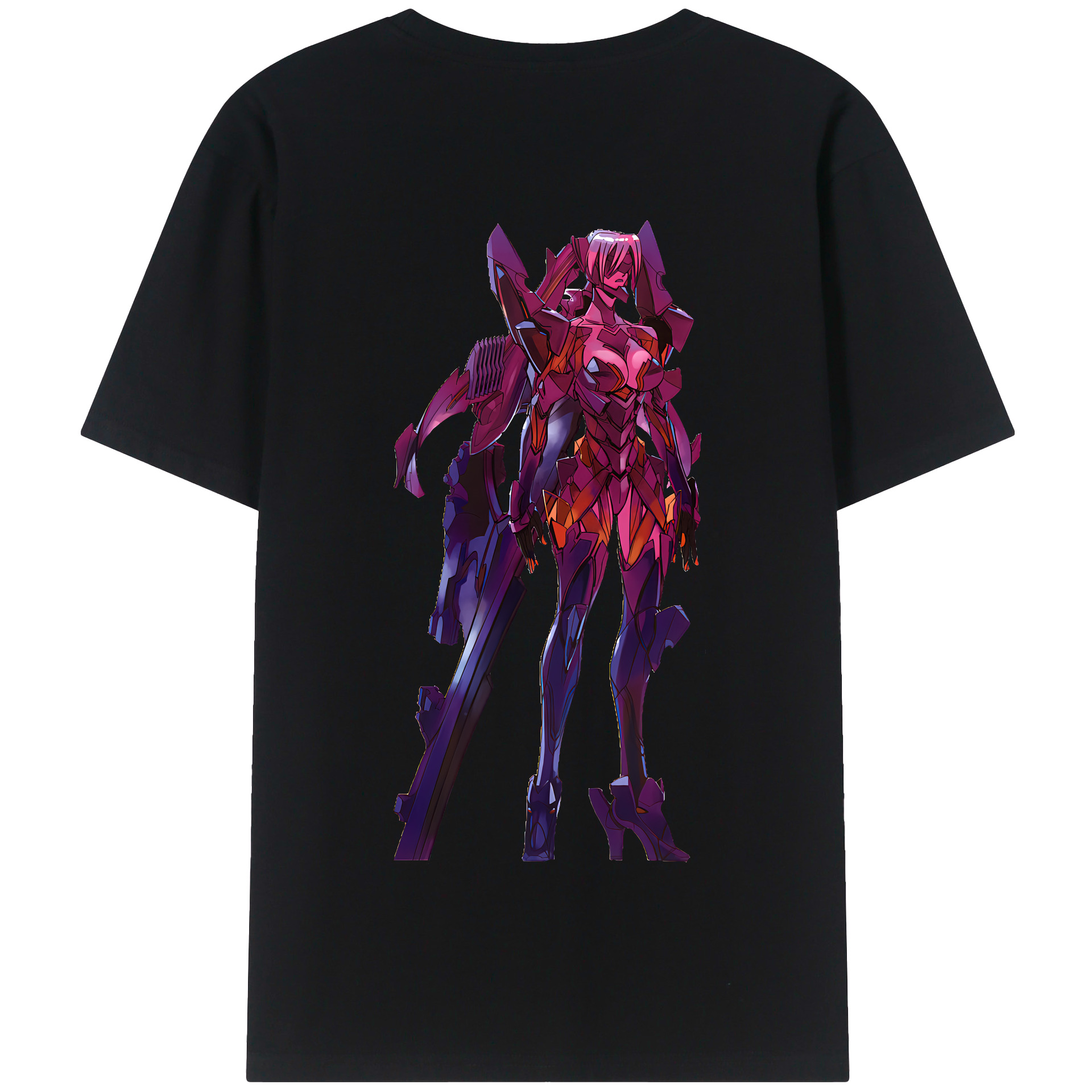（画像用） EVA 新世紀エヴァンゲリオン 綿100％半袖Tシャツ（背面プリント）