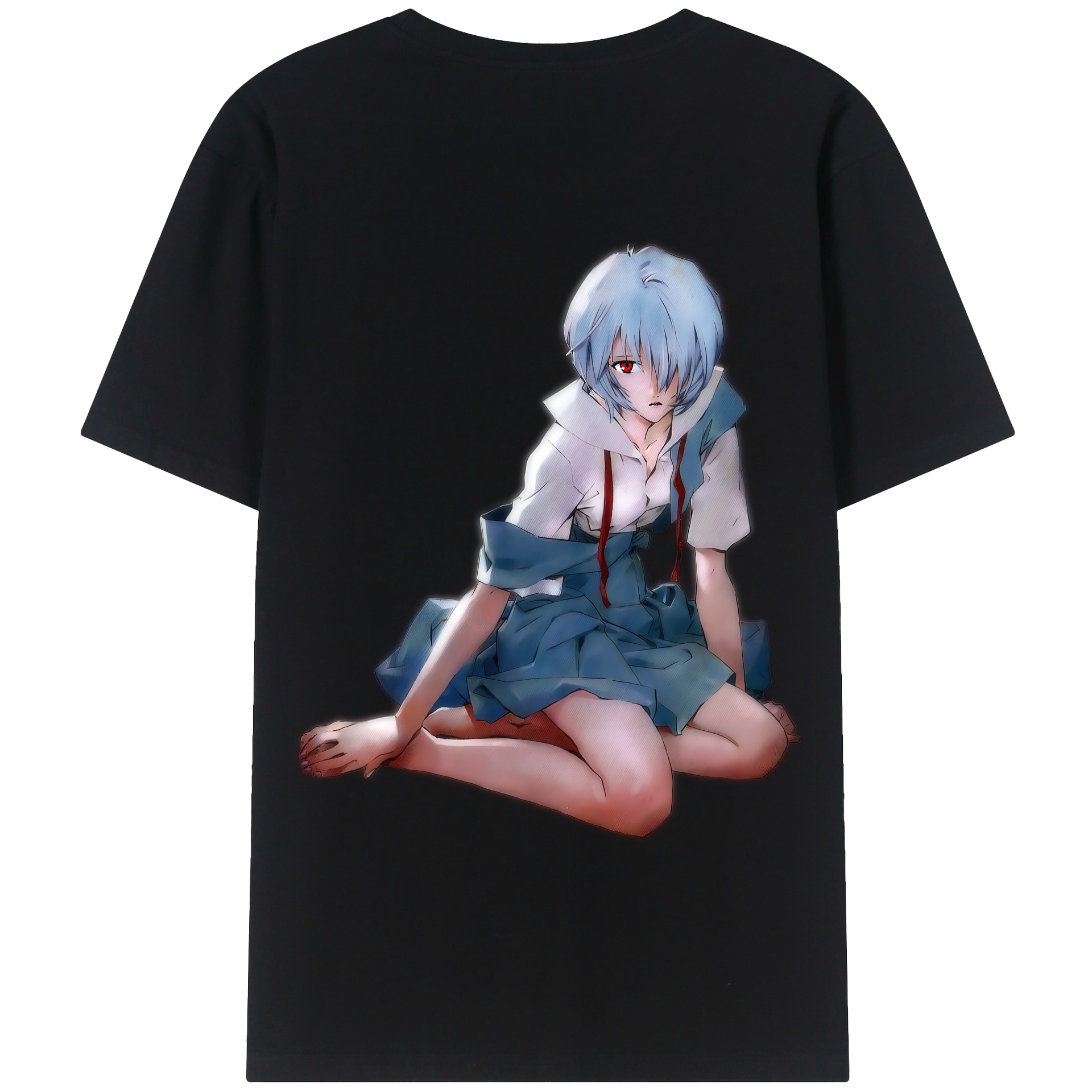 （画像用） EVA 新世紀エヴァンゲリオン 綿100％半袖Tシャツ（背面プリント）