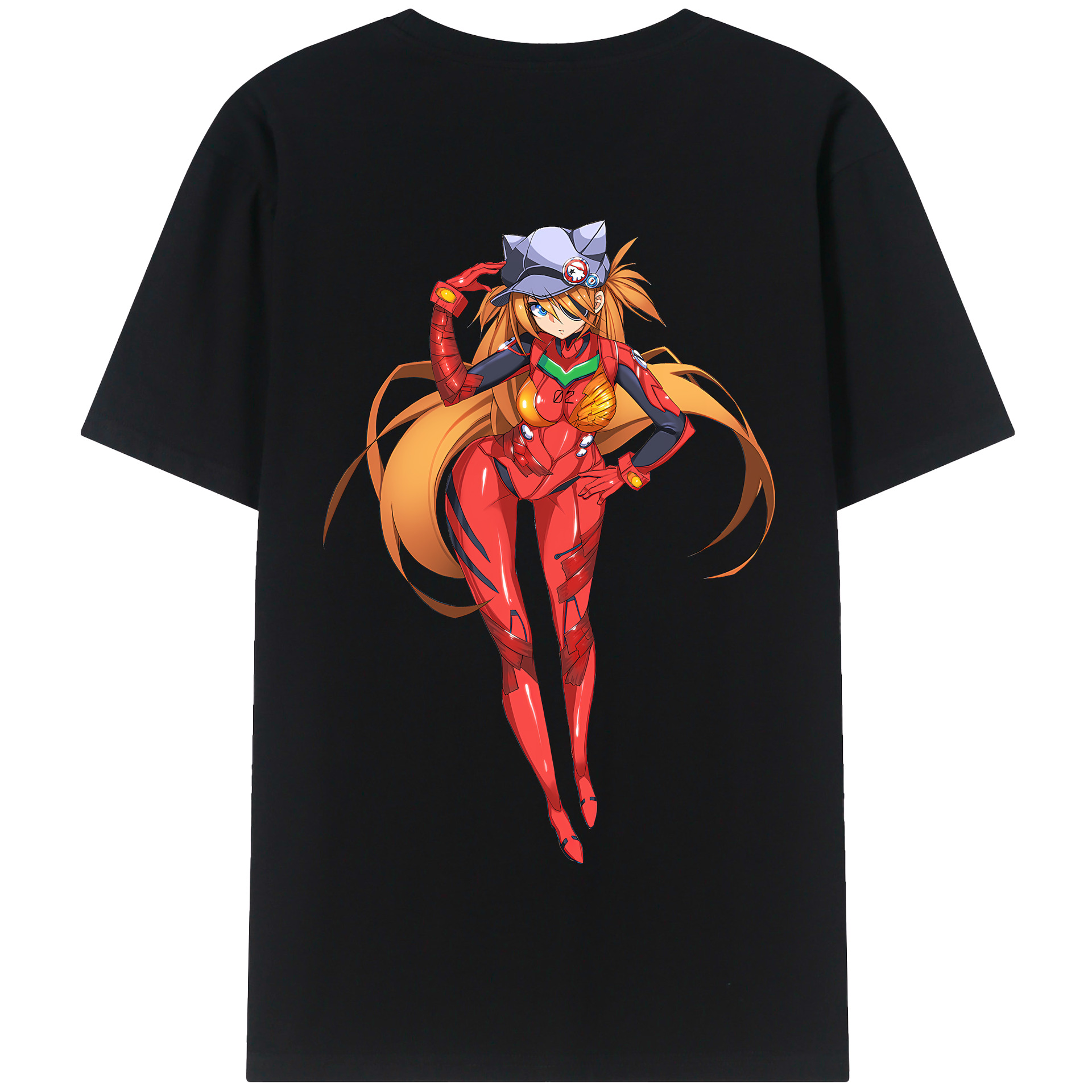 （画像用） EVA 新世紀エヴァンゲリオン 綿100％半袖Tシャツ（背面プリント）
