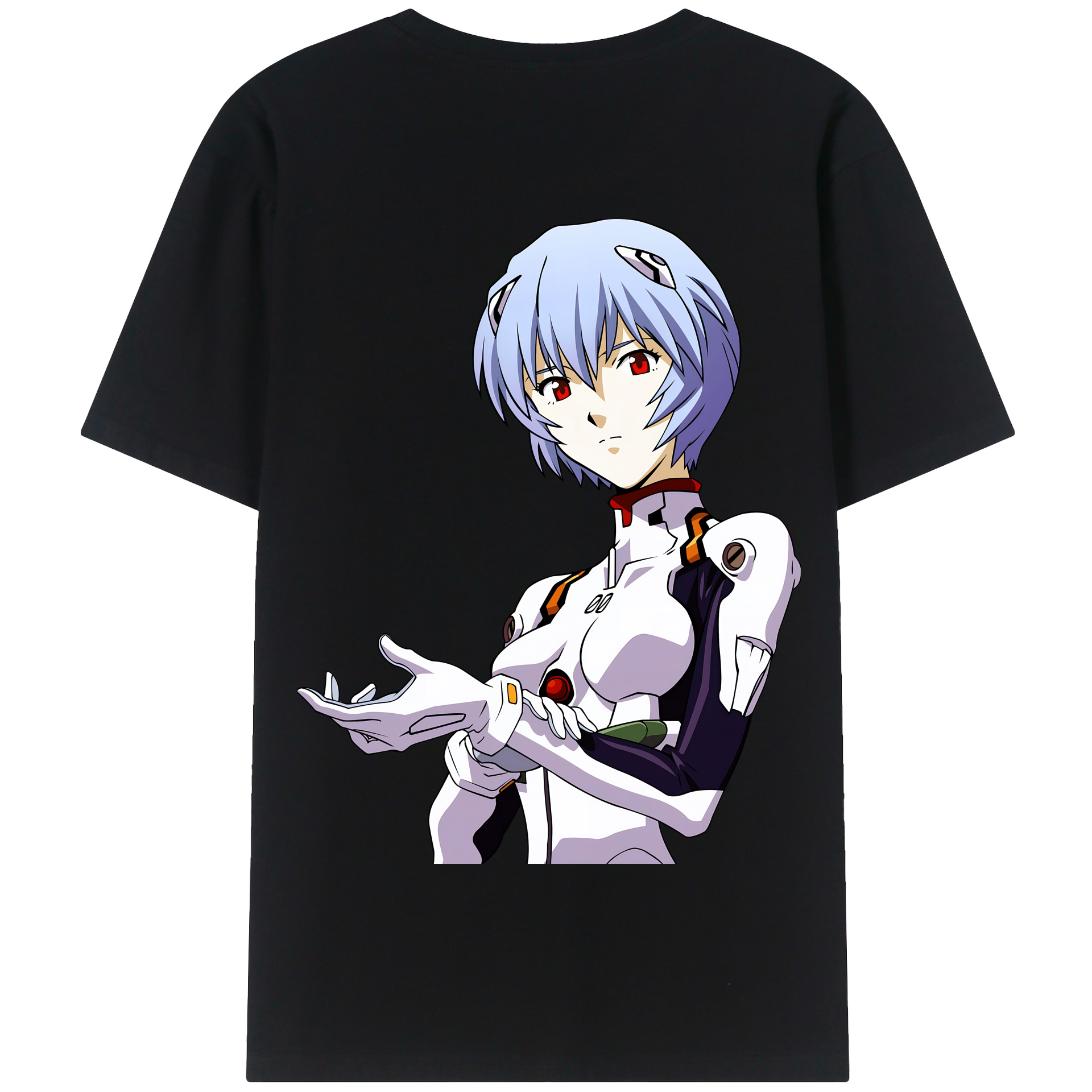 （画像用） EVA 新世紀エヴァンゲリオン 綿100％半袖Tシャツ（背面プリント）