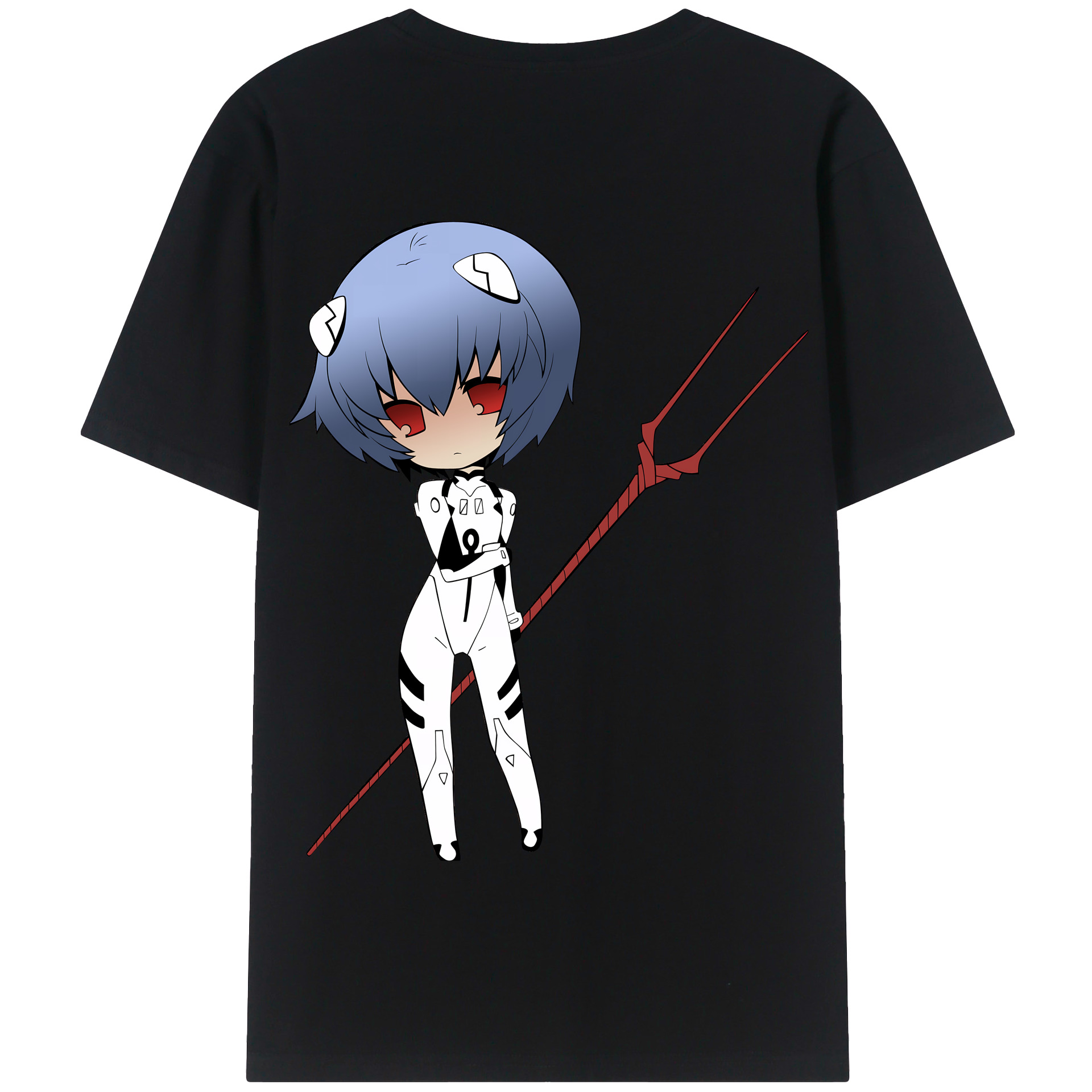 （画像用） EVA 新世紀エヴァンゲリオン 綿100％半袖Tシャツ（背面プリント）