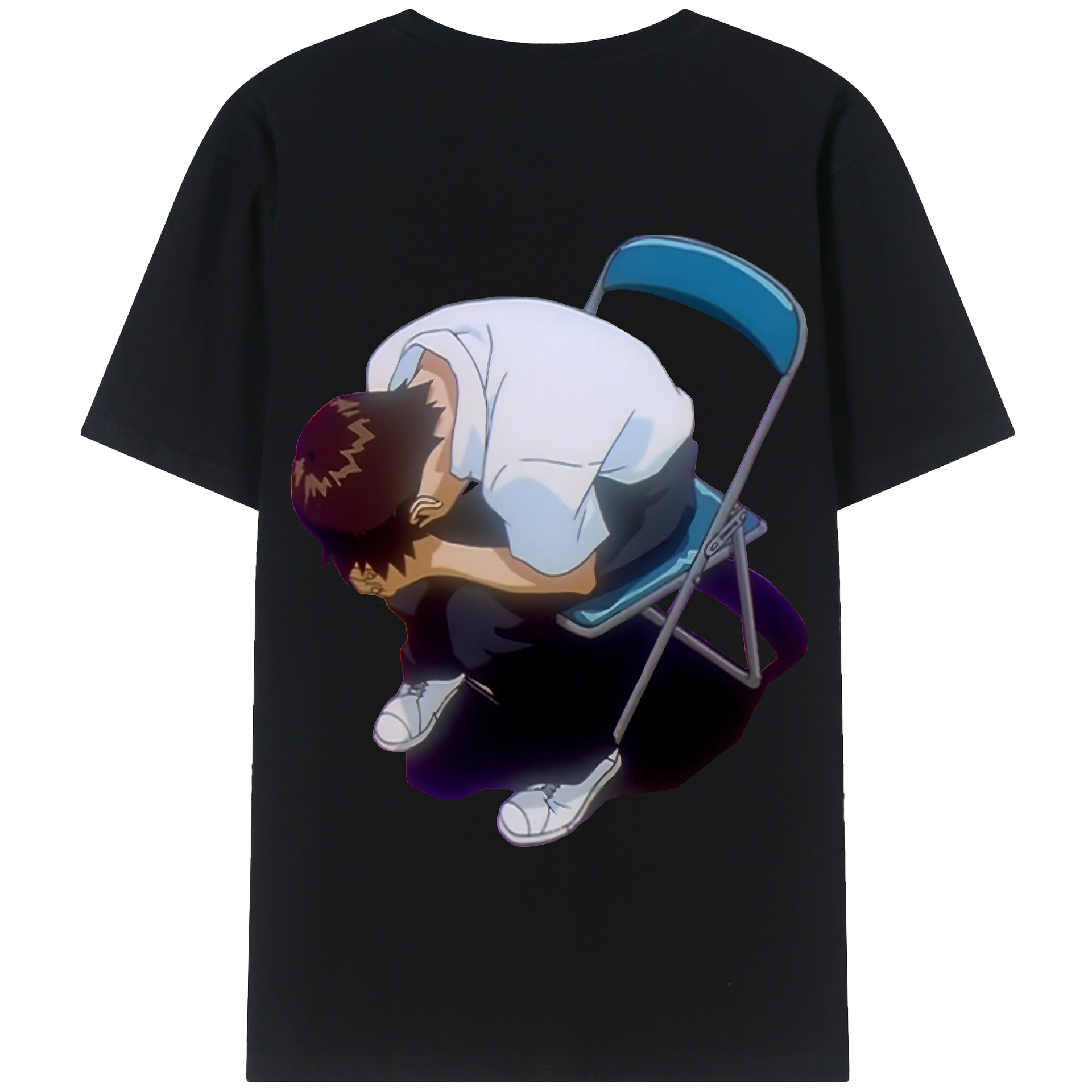 （画像用） EVA 新世紀エヴァンゲリオン 綿100％半袖Tシャツ（背面プリント）