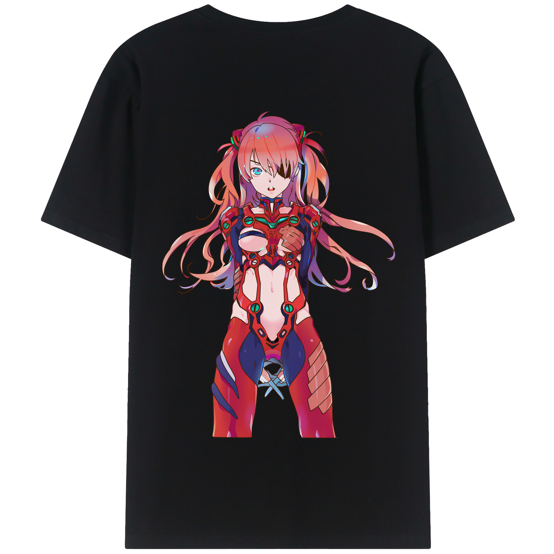 （画像用） EVA 新世紀エヴァンゲリオン 綿100％半袖Tシャツ（背面プリント）