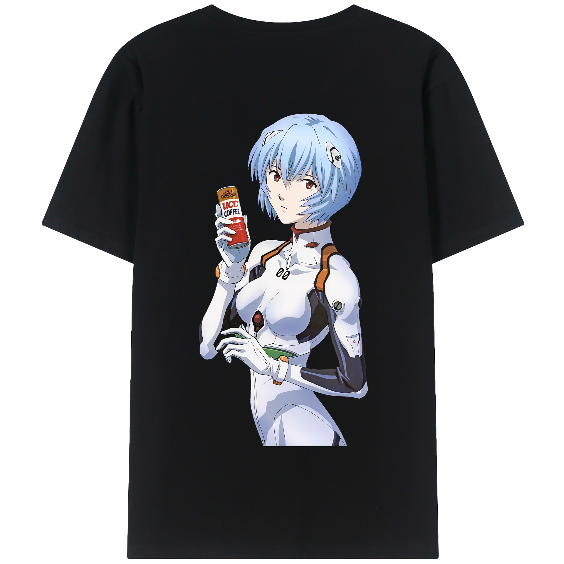 （画像用） EVA 新世紀エヴァンゲリオン 綿100％半袖Tシャツ（背面プリント）