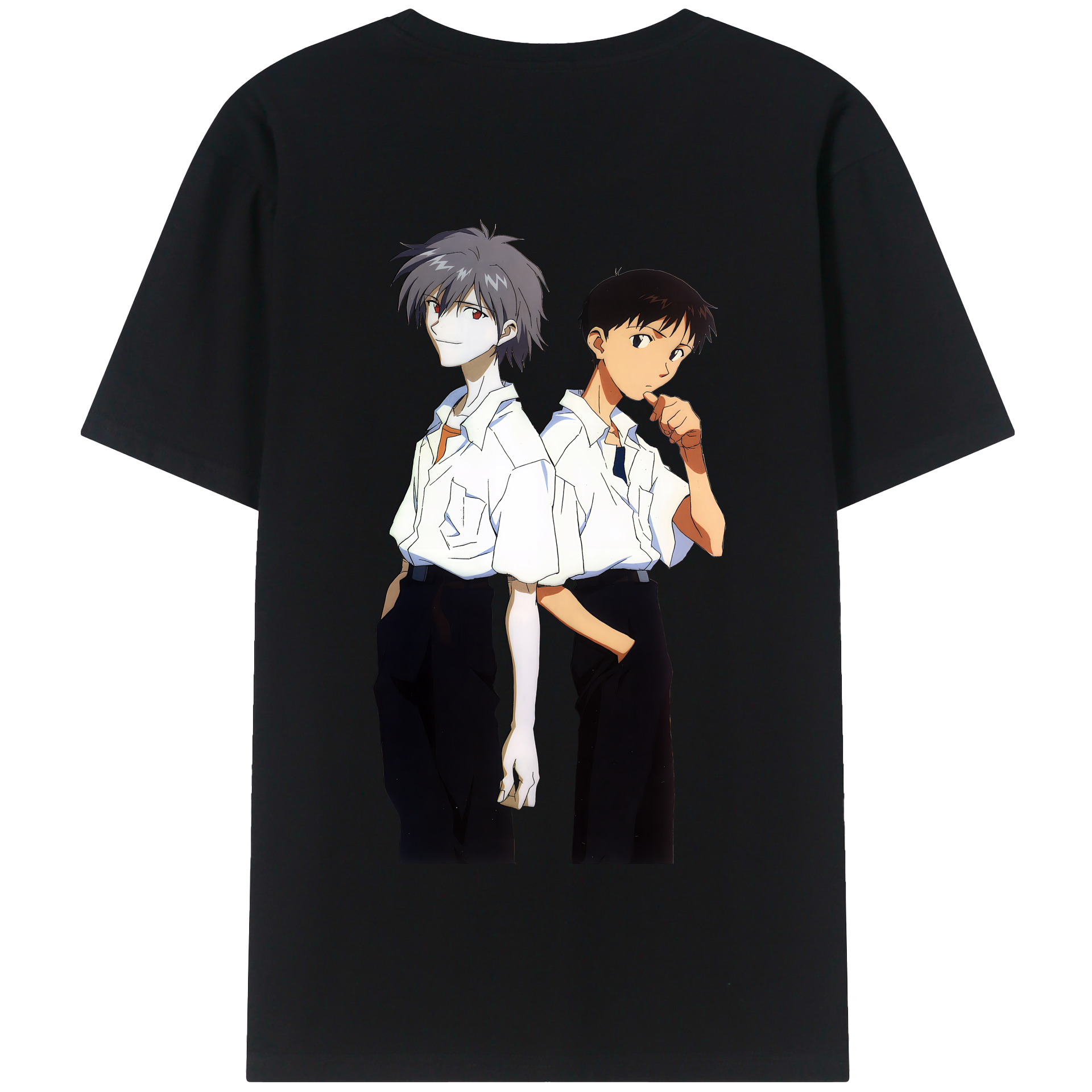 （画像用） EVA 新世紀エヴァンゲリオン 綿100％半袖Tシャツ（背面プリント）